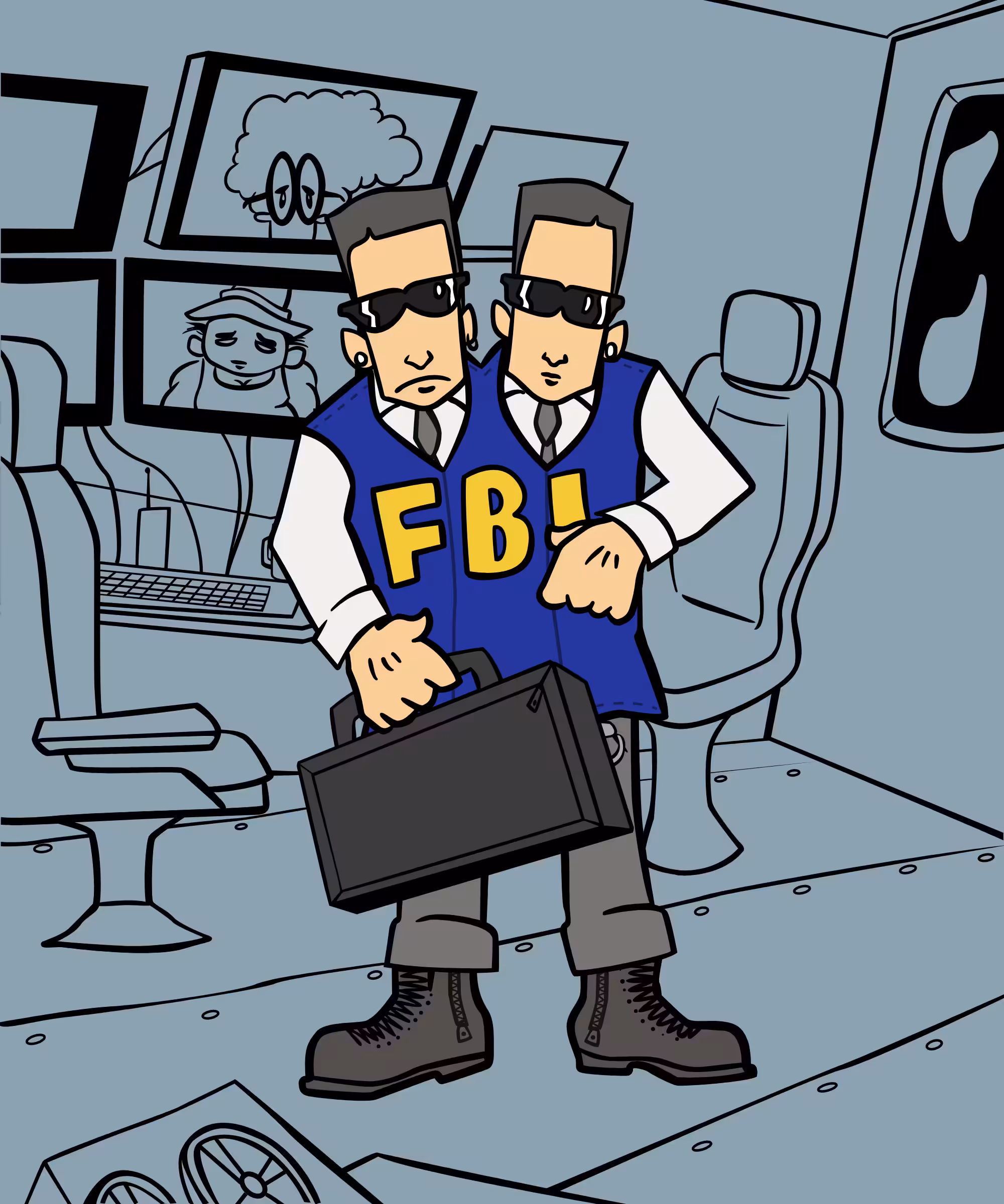 Agents Brown and Knows #346