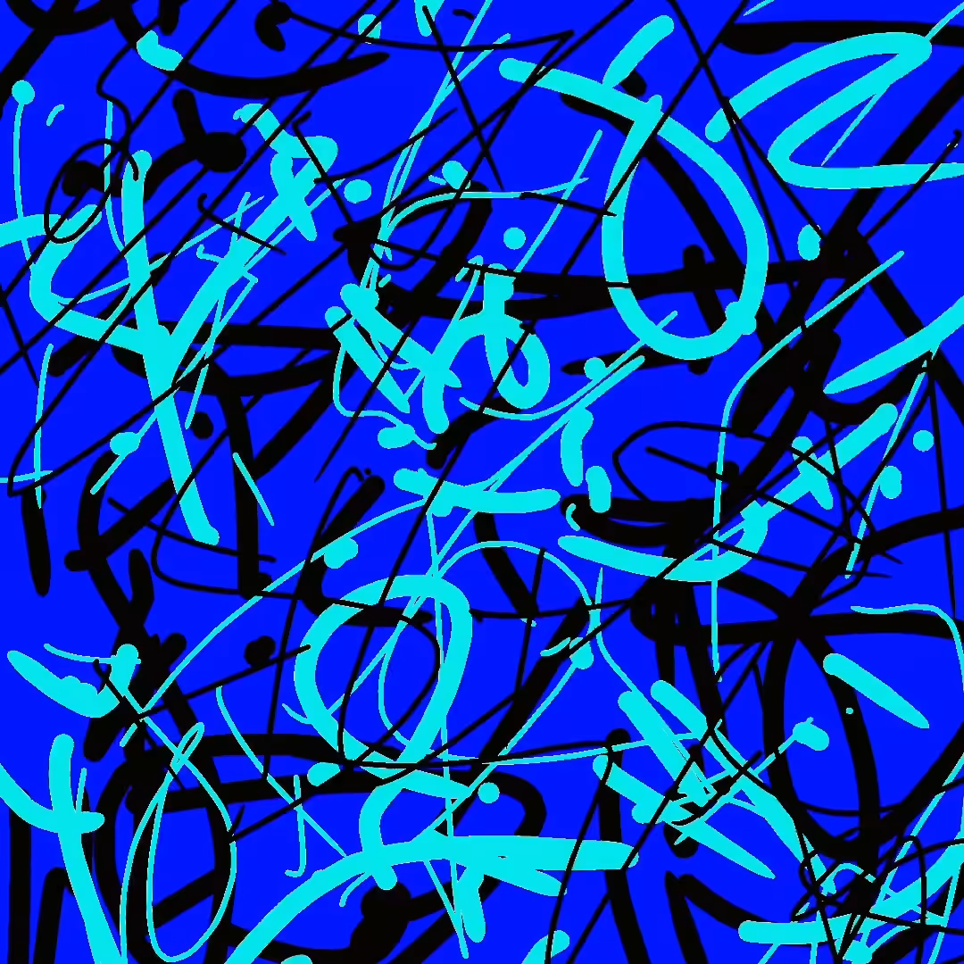 Blue: Mural by 1984