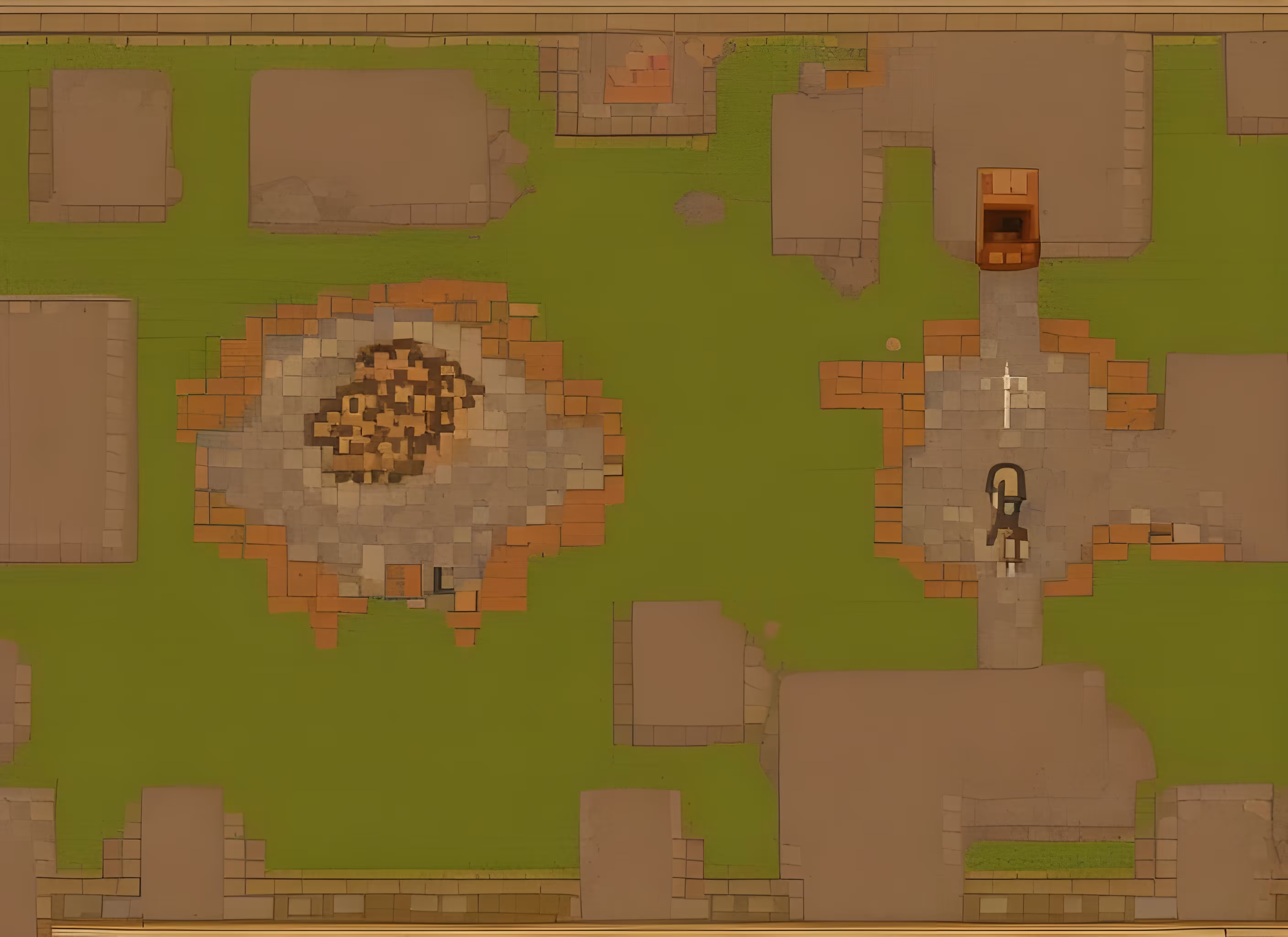 Courtyard to the Keep