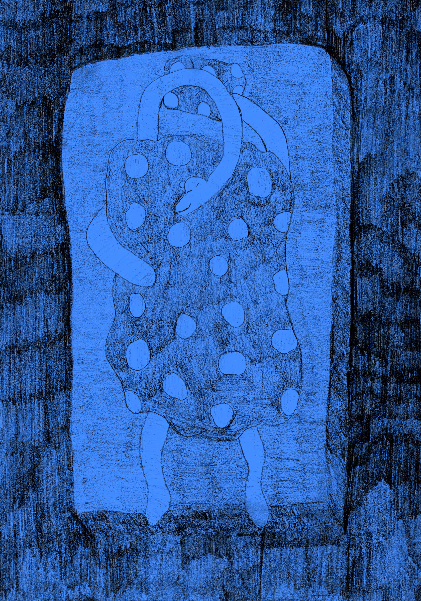 Träumender Dino