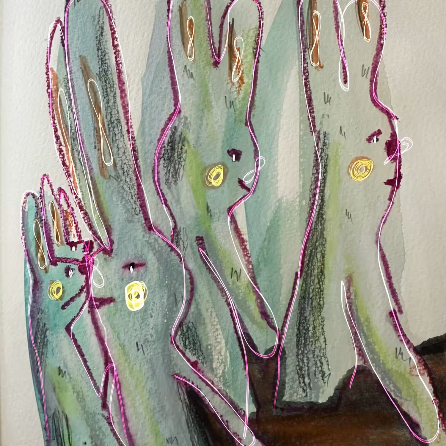 Multimedia animal illustration