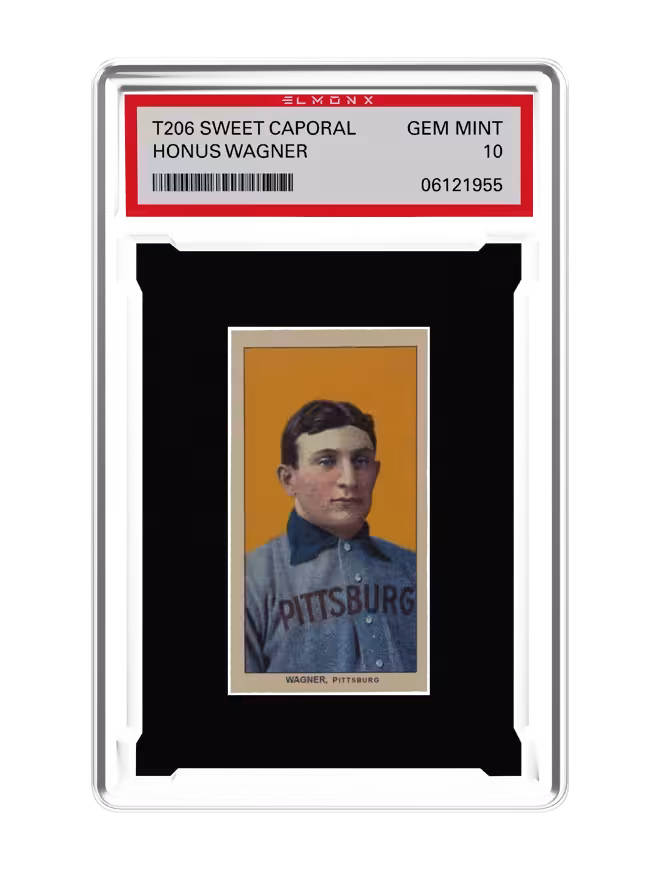 T206 Honus Wagner GEM MT 10 #1/4