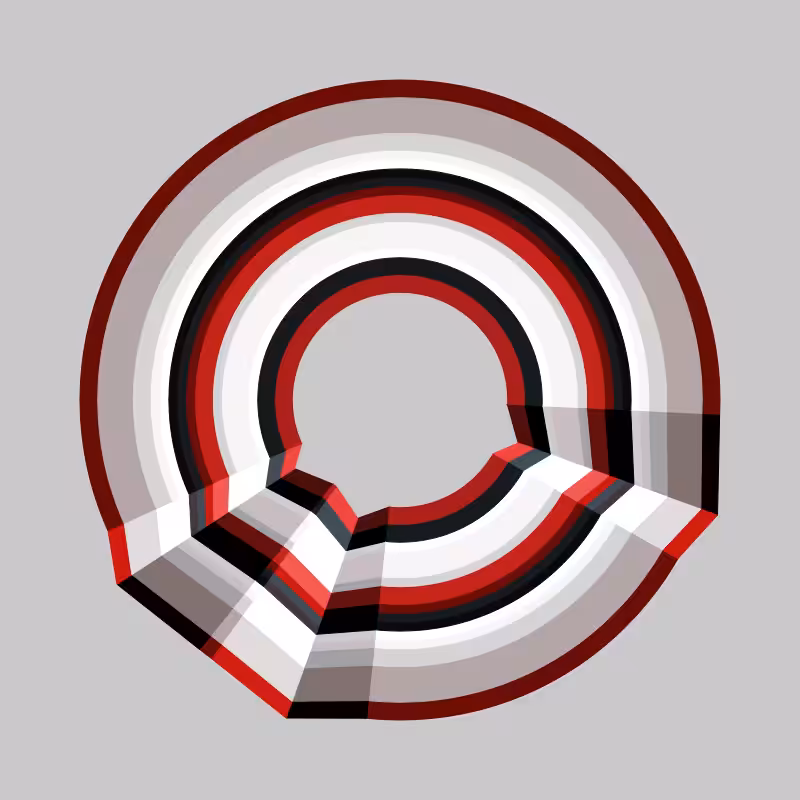Folded Circle #50