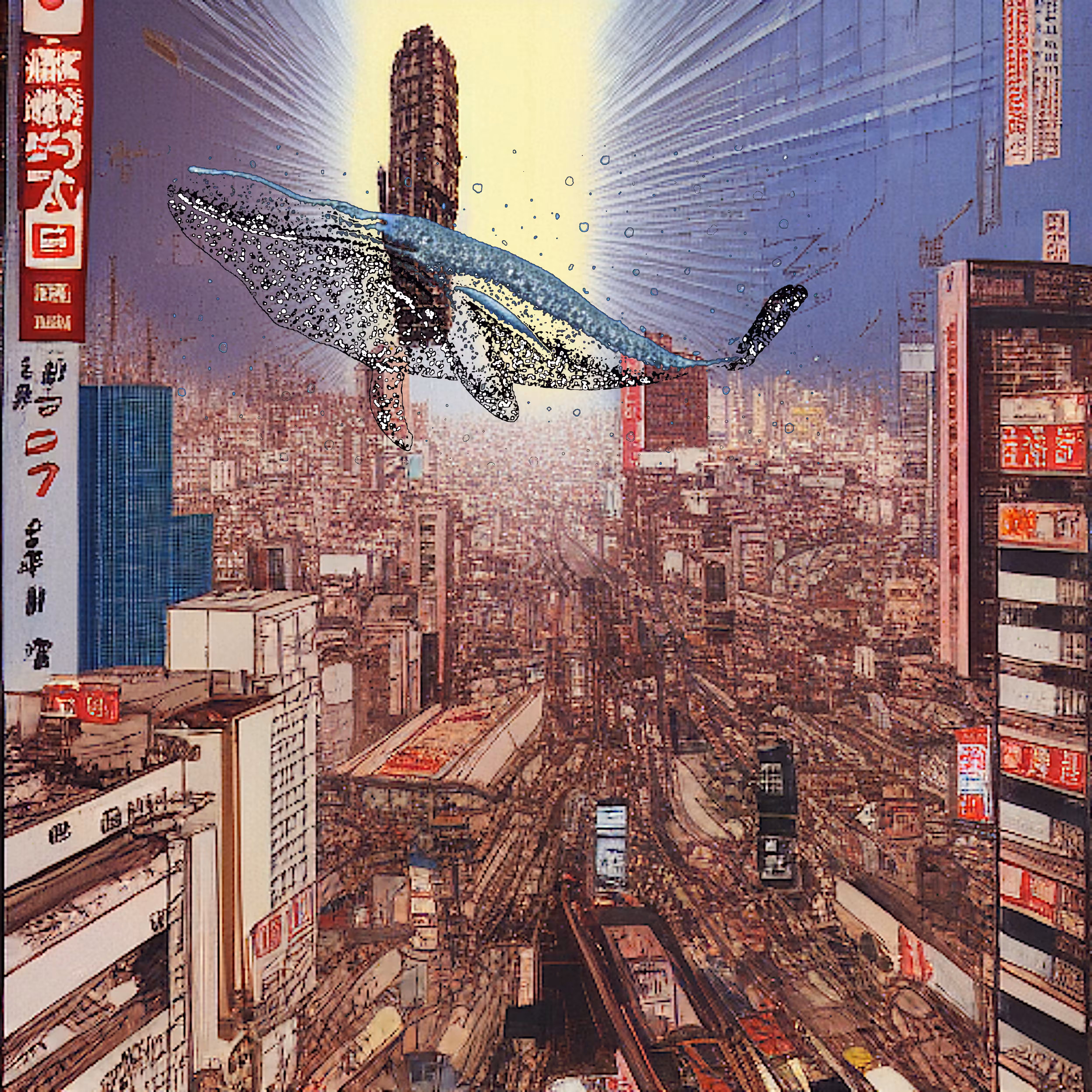 Ghost whale over New Tokyo