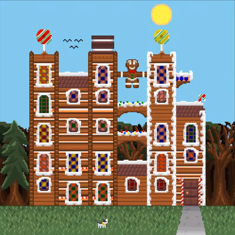 2D Mansion Candy House #75