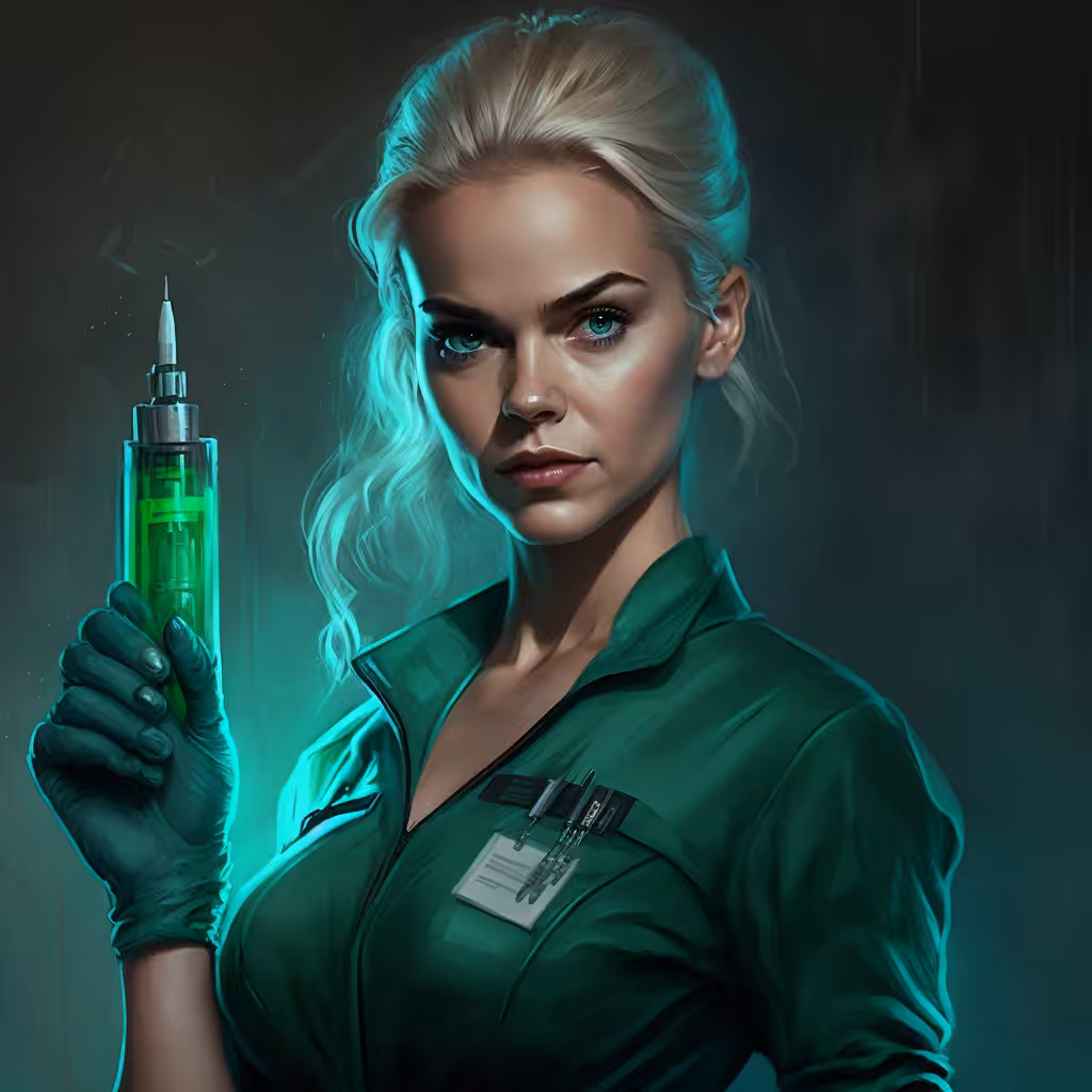Psychedelic Art: Bad Nurse