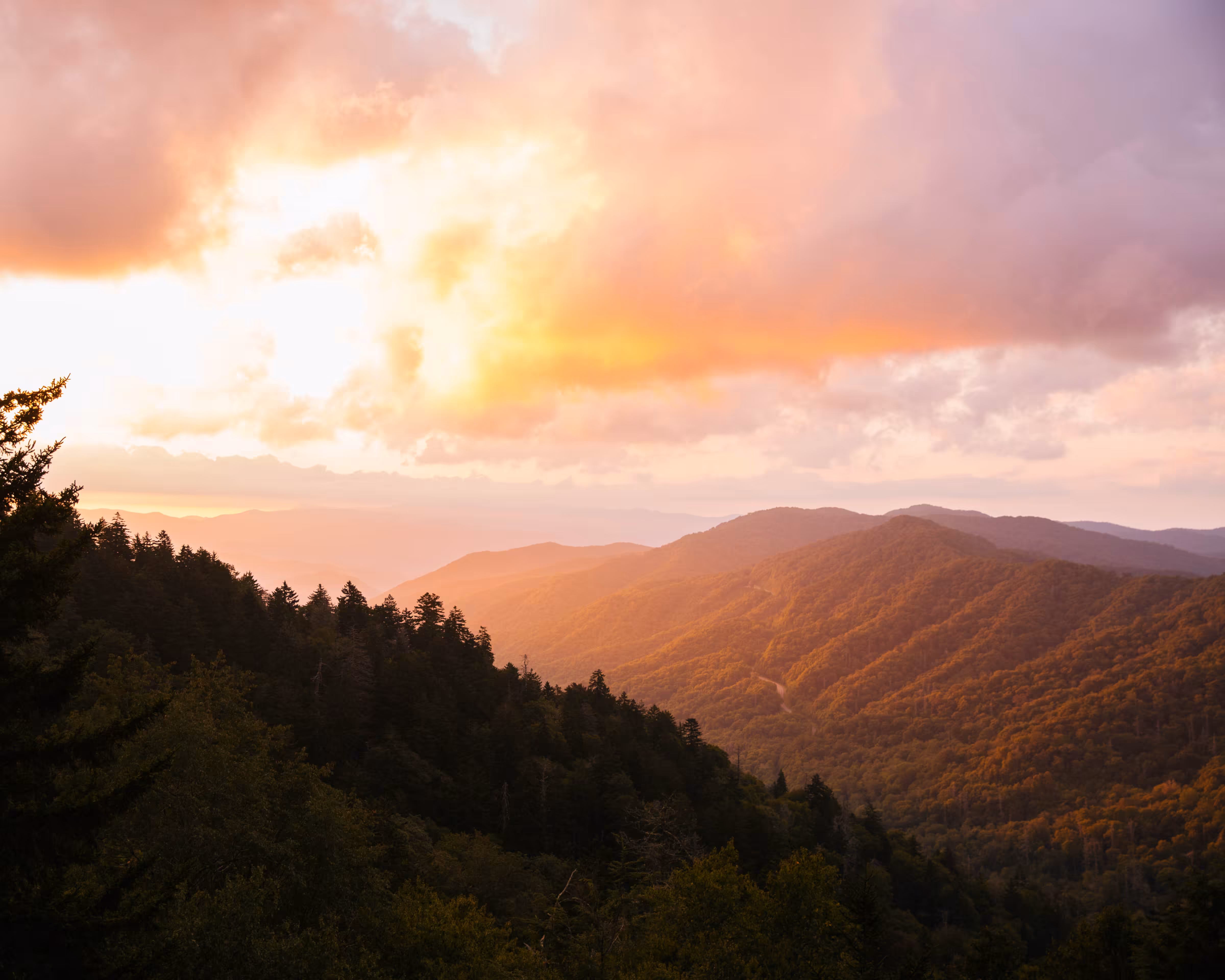 Great Smoky Mountains Sunrise