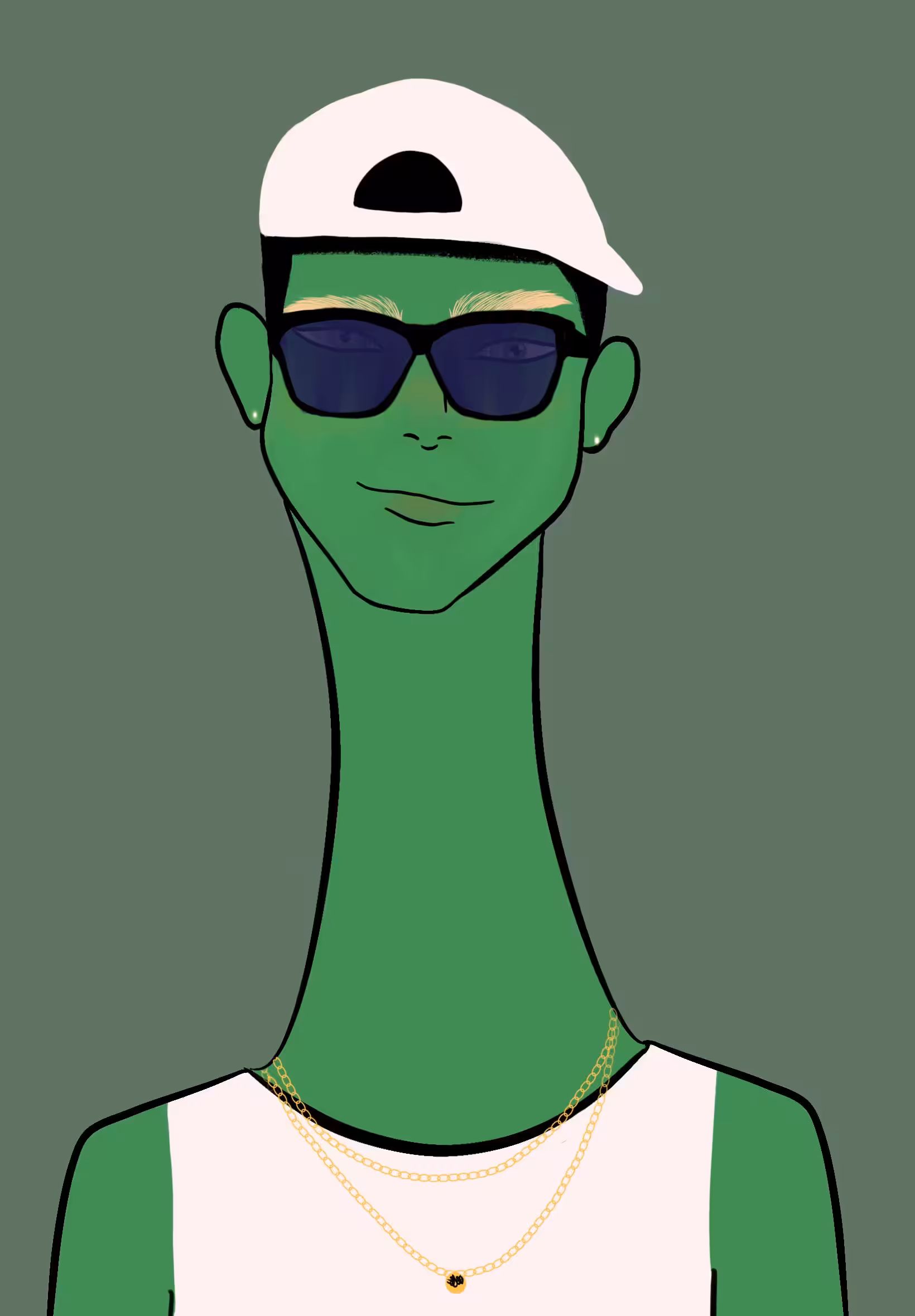 Long Neckie Fellas #2207