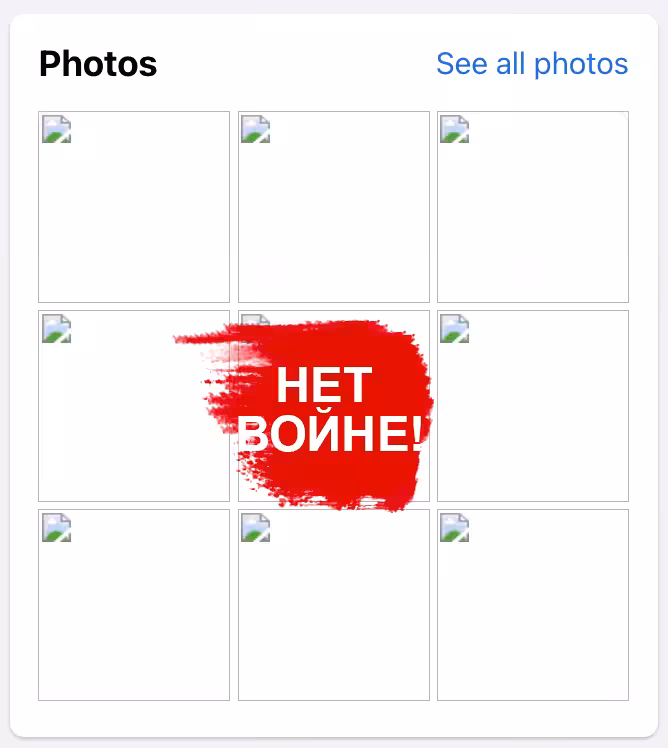 Russian government banned facebook