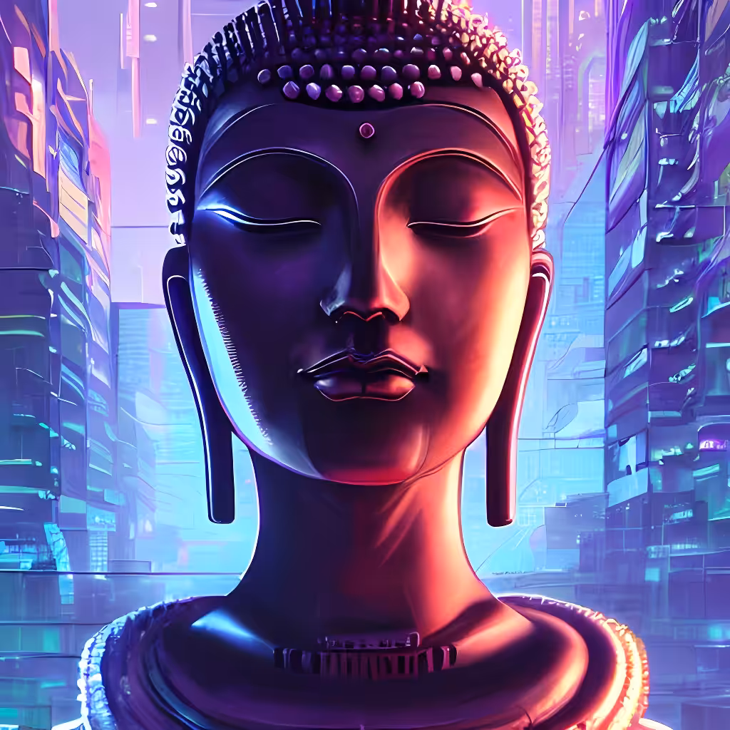 Buddha Futuristic: Unperturbed