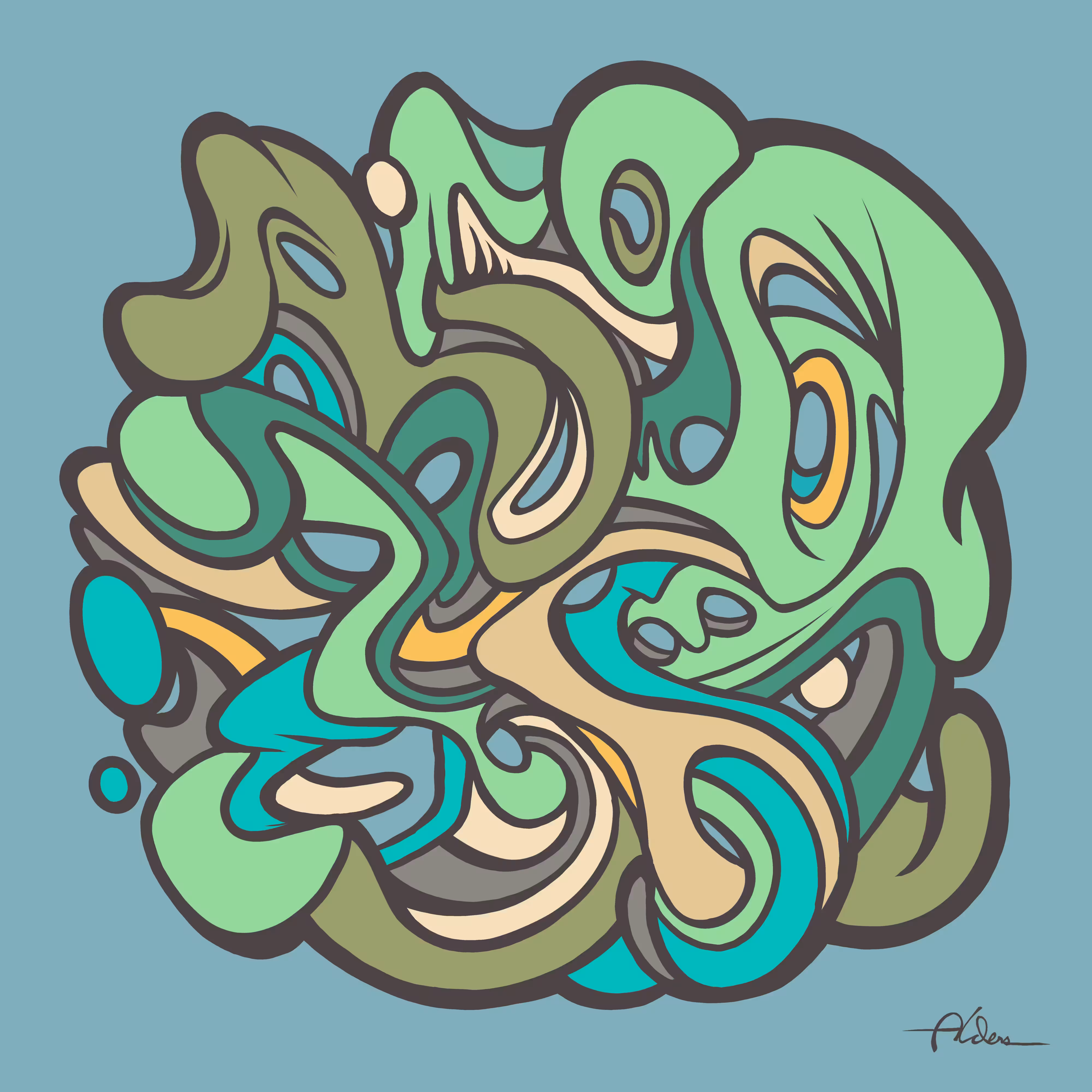 Hydroglyphics # 32