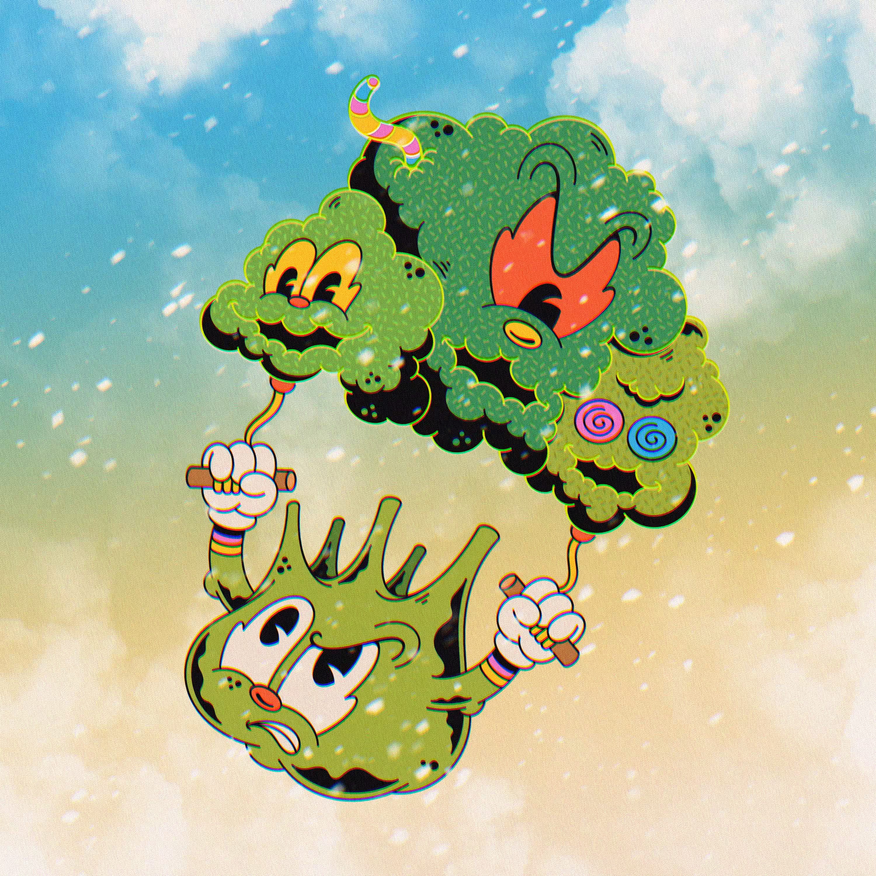 Broccoli in the Sky