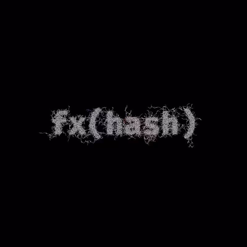 FXHASH Logo with Features #109