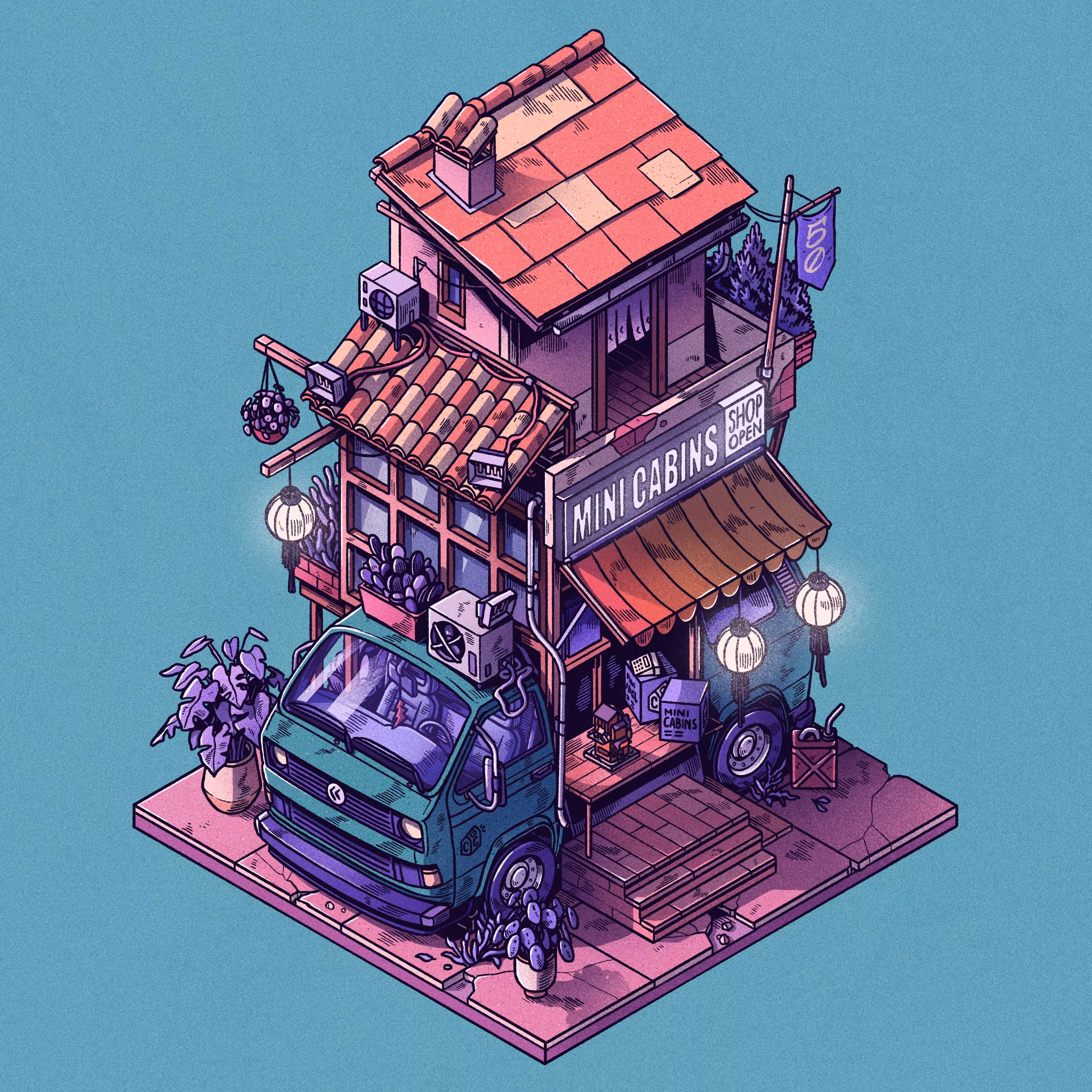 Curious Cabins #50: Caravan #52