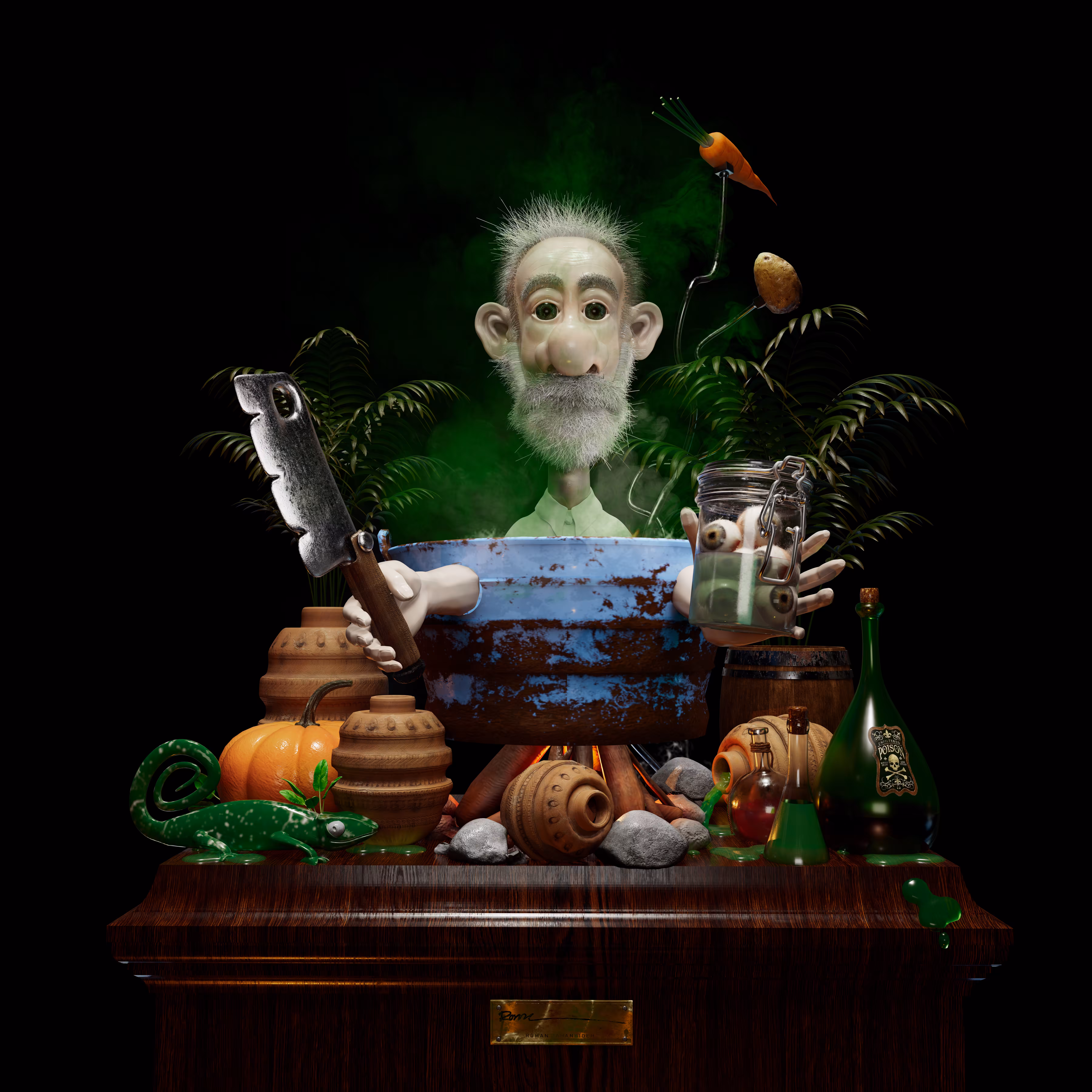The table man: The cooker