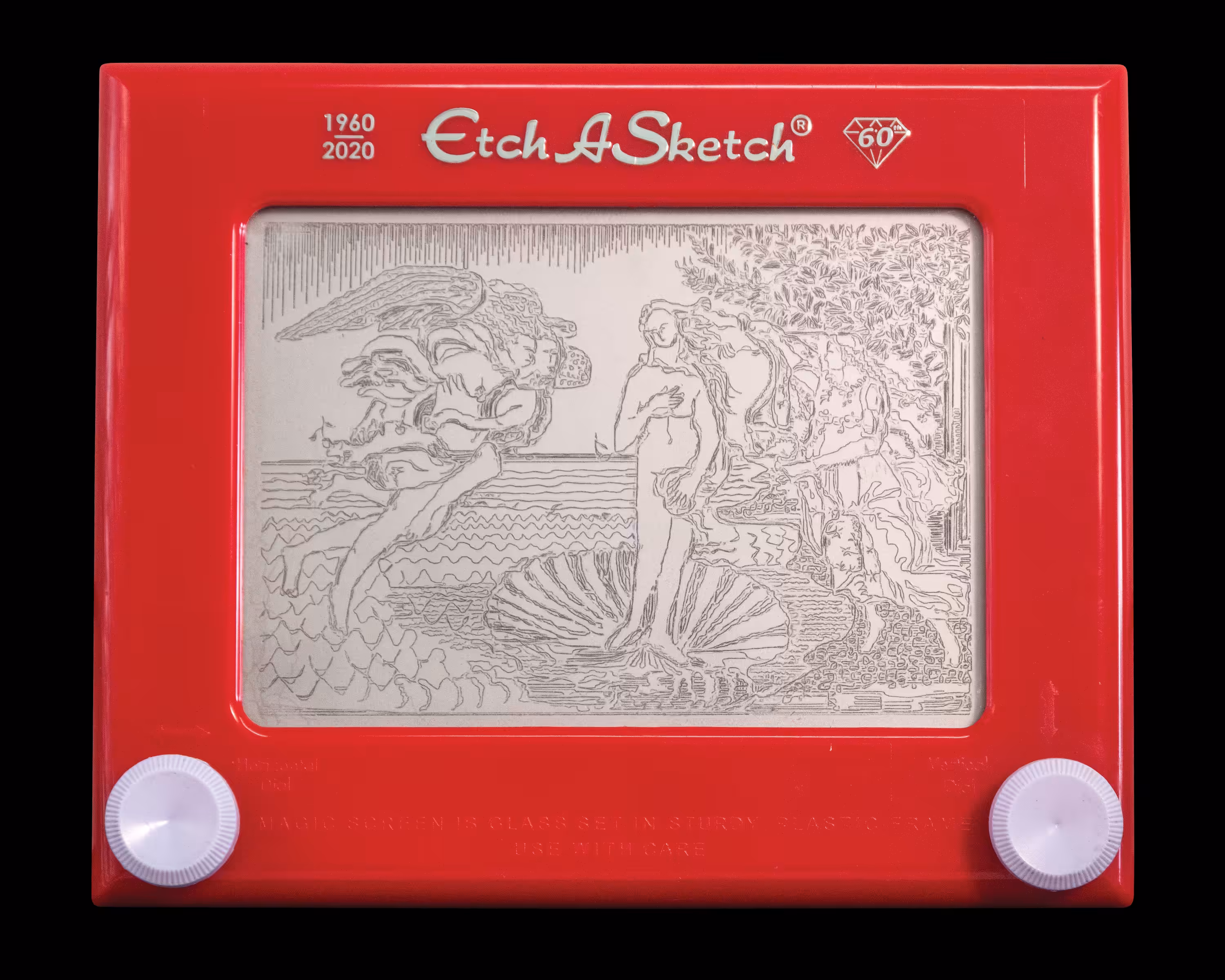 Etch-A-Sketch Botticelli
