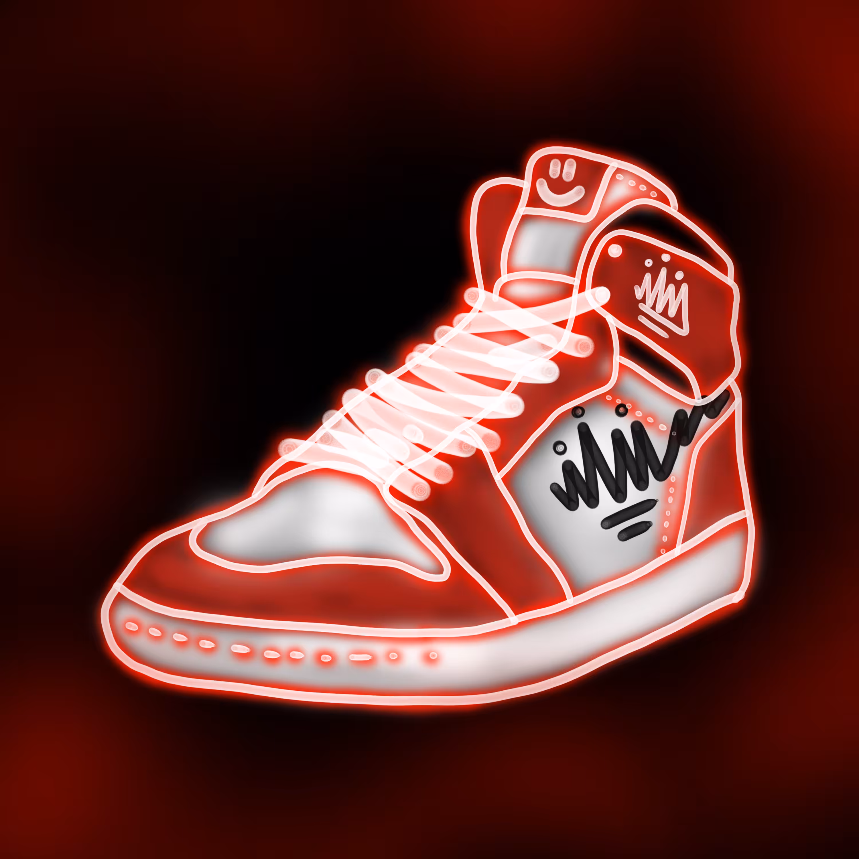 Neon Sneaker