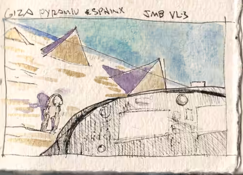 Giza Pyramid & Sphinx 