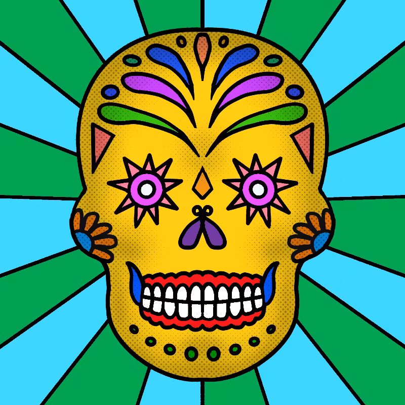 Sugar Skulls #128