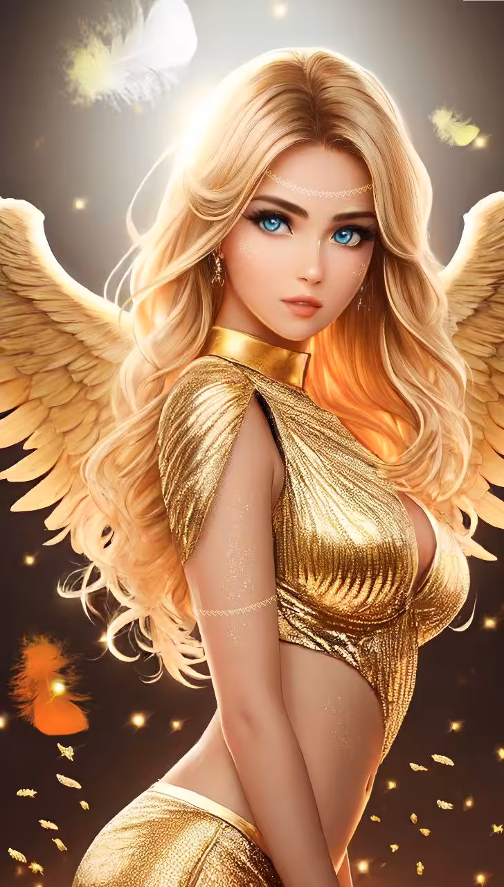 Golden Angel of Love