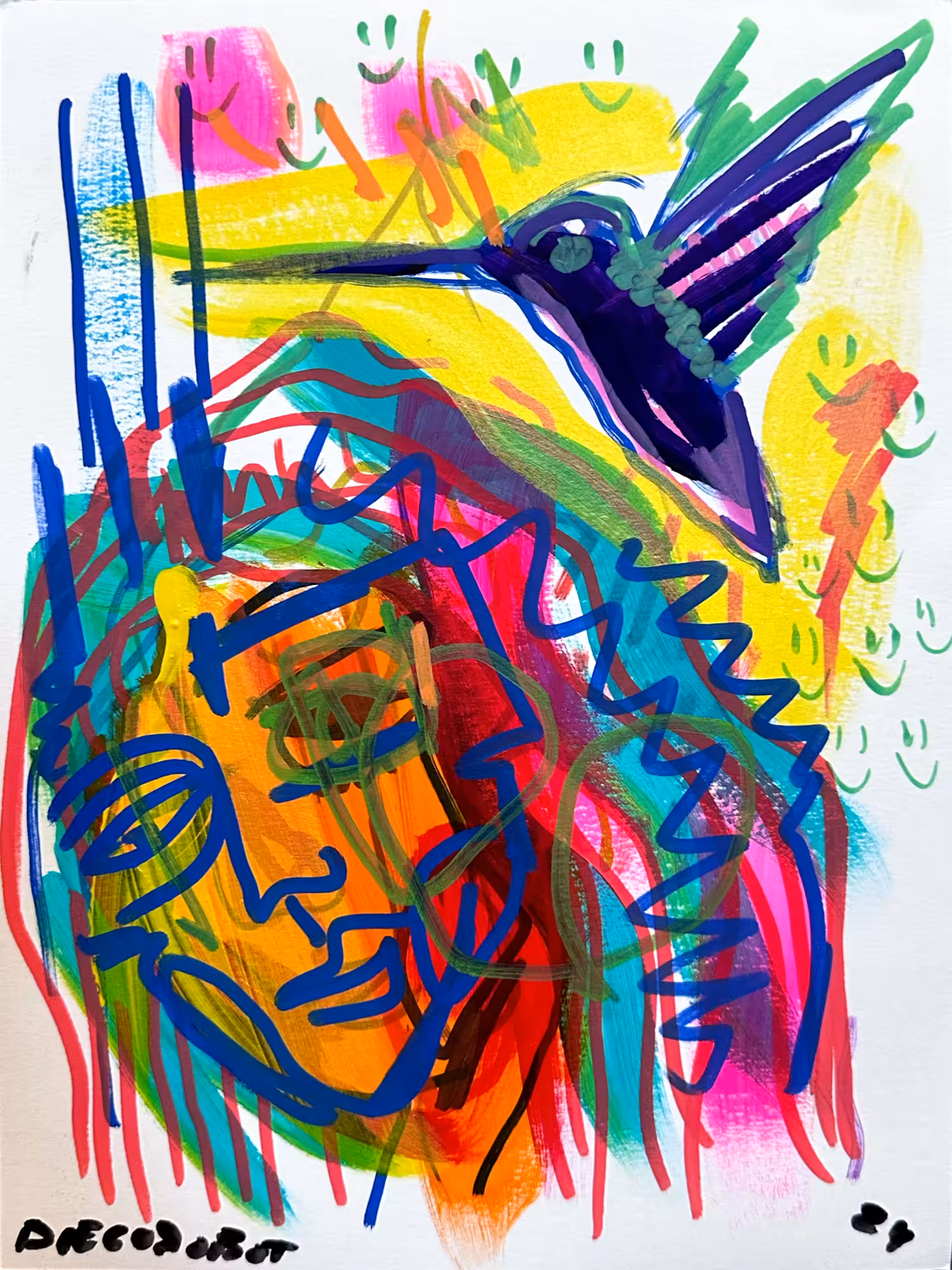 Neon sketch # 6