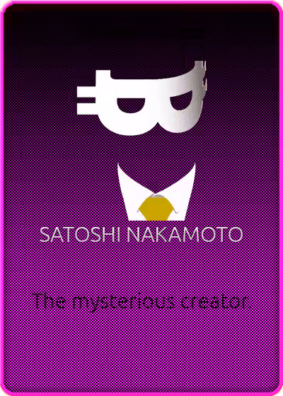 Satoshi Nakamoto Crypto Card #05