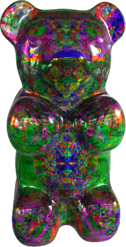 LSD Gummy Bear PFP B-Sides AR Model #97