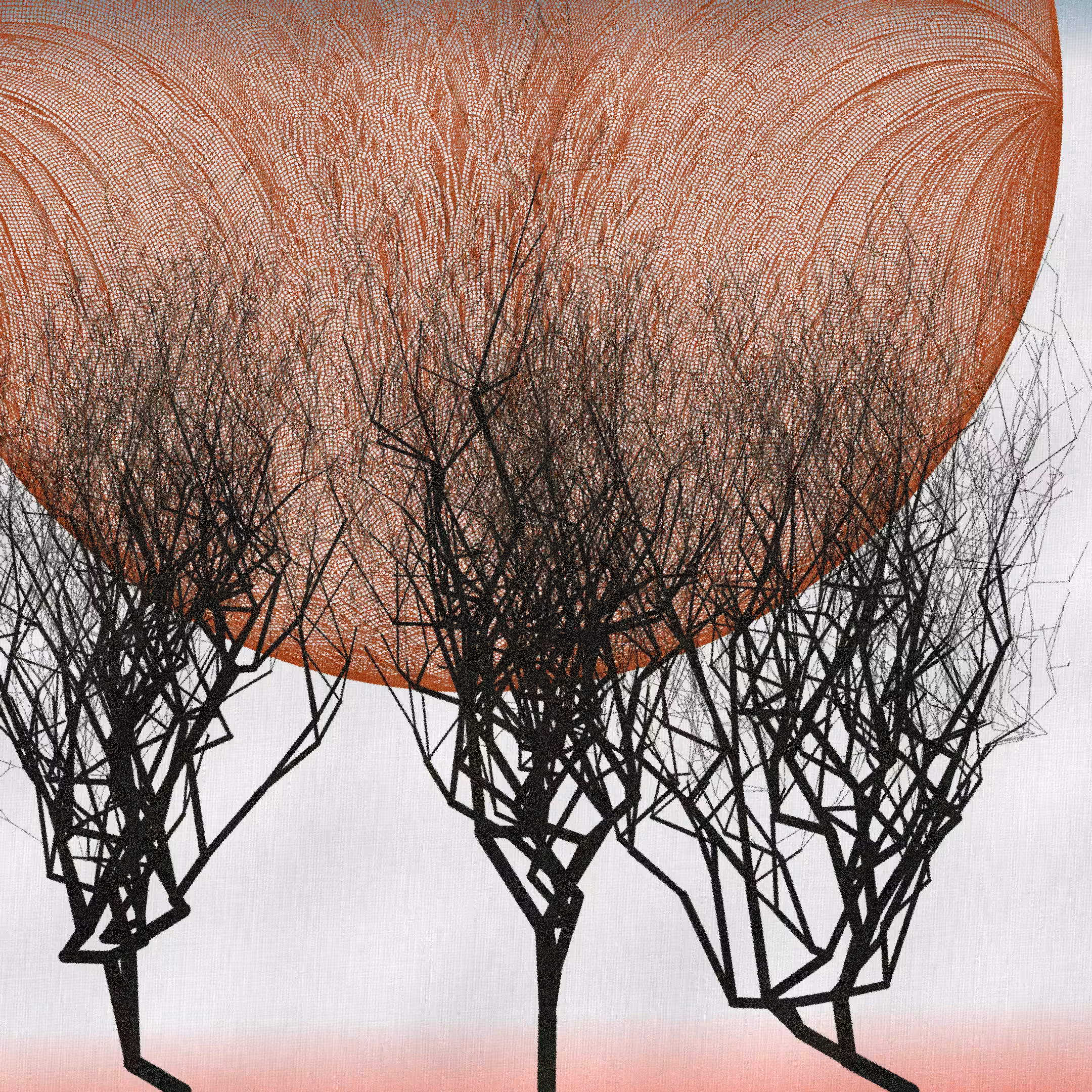 Three dead trees on earth #227