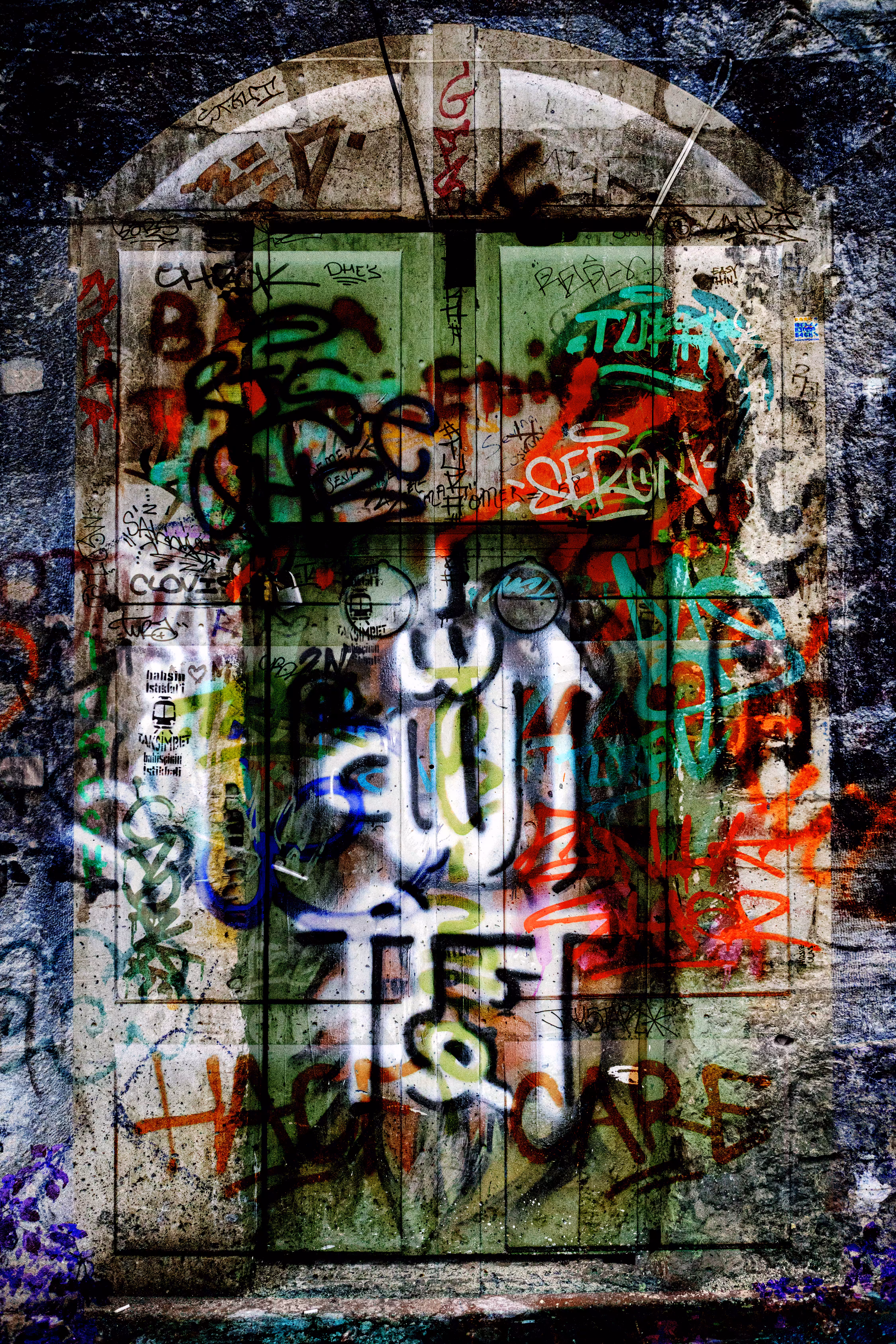 Door Graffiti #2: Unknown Symbols