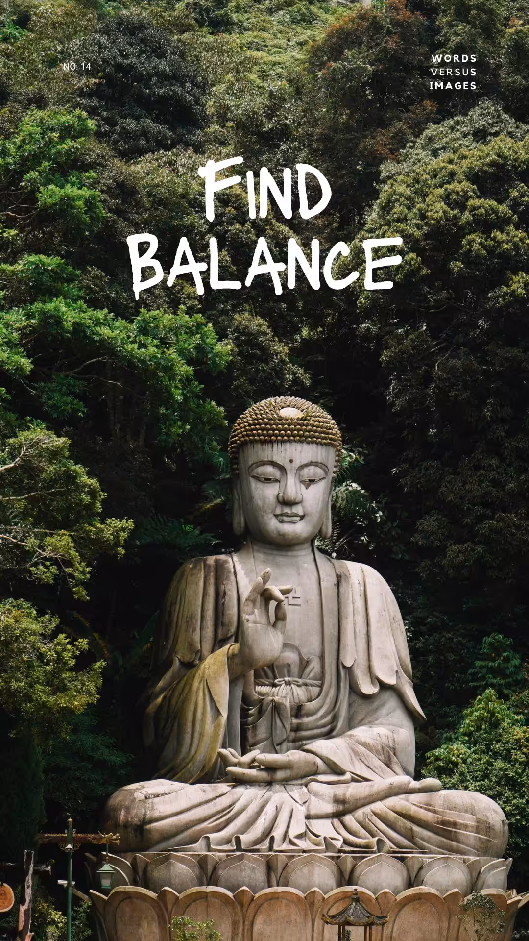 Words vs Images: 14 find balance