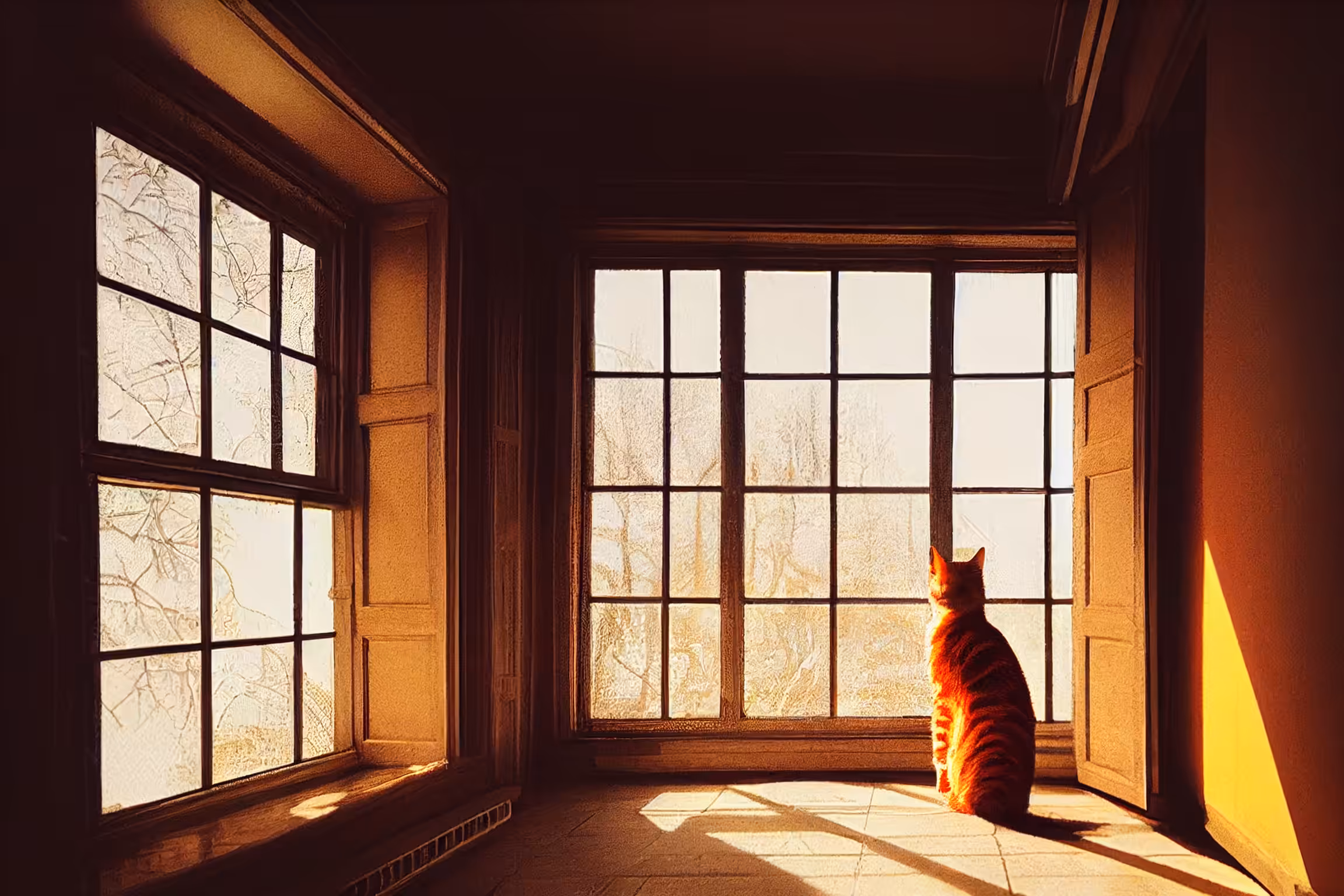 Last rays of sunshine