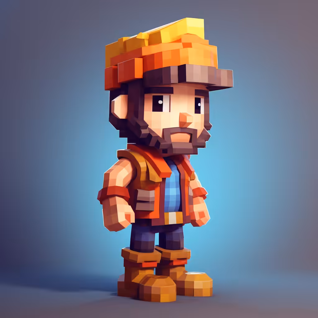 Tez Pixel Figure #183