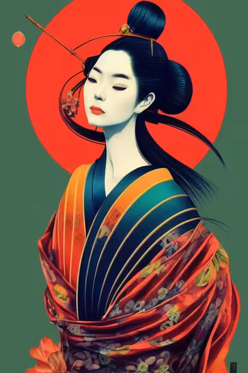 Surreal Japan Geisha 8