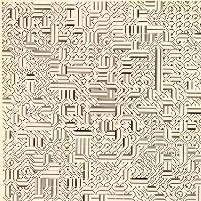 Dirty Interlaced Truchet Tiles #11