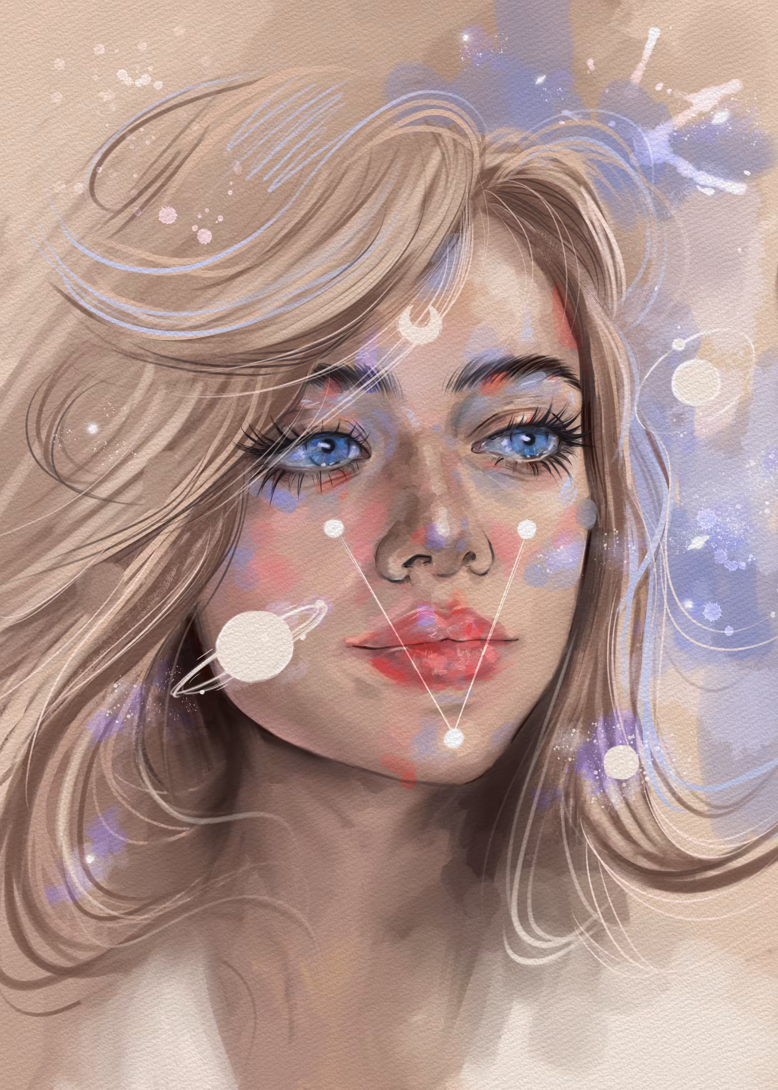 Bright  Fantasy Portraits: "In the Moment"