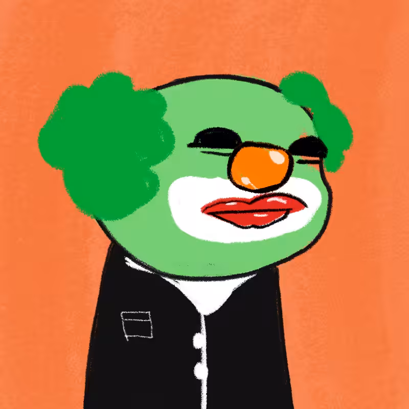 Peculiar clown #92