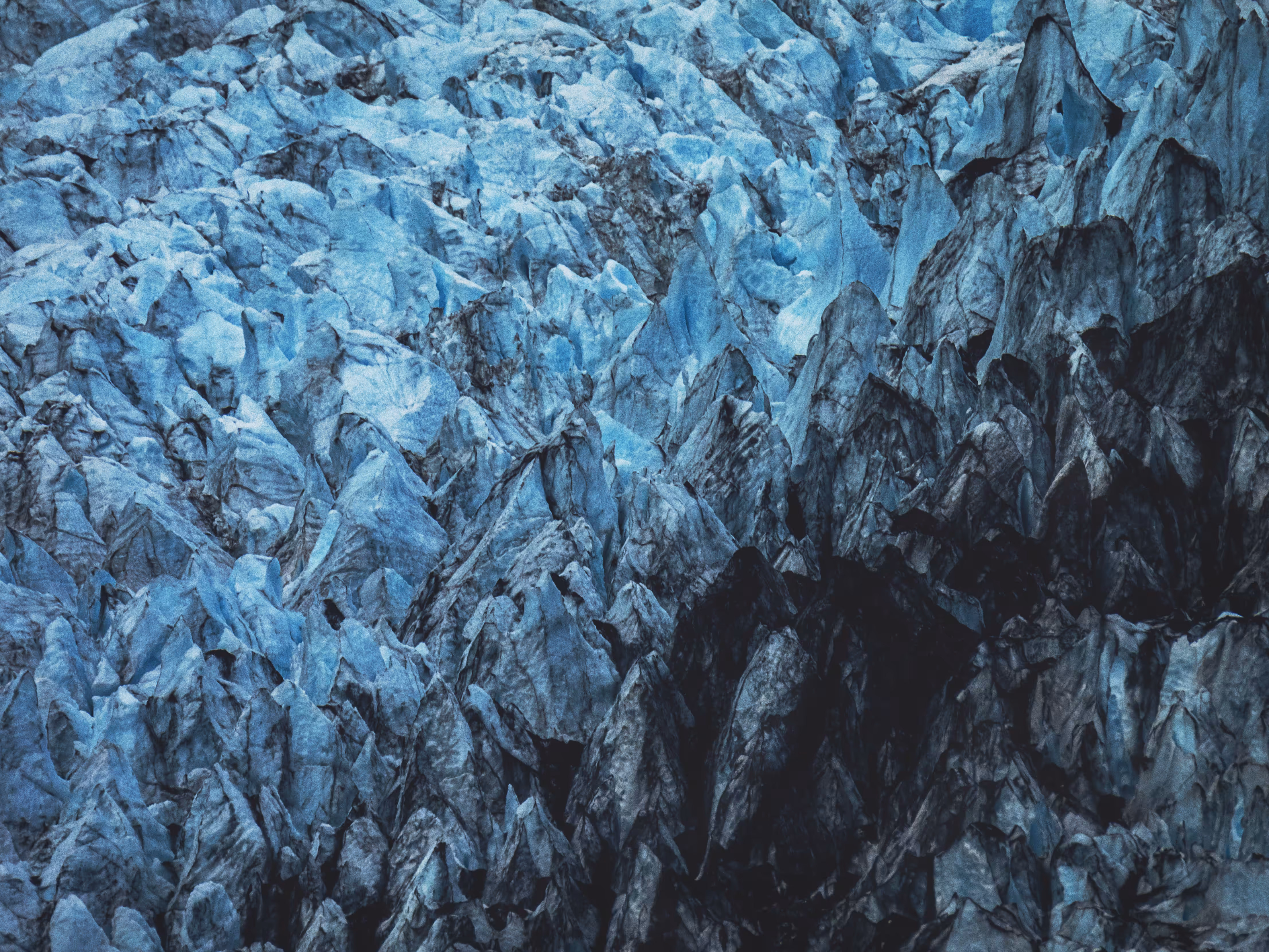 Glacier Ice Abstract