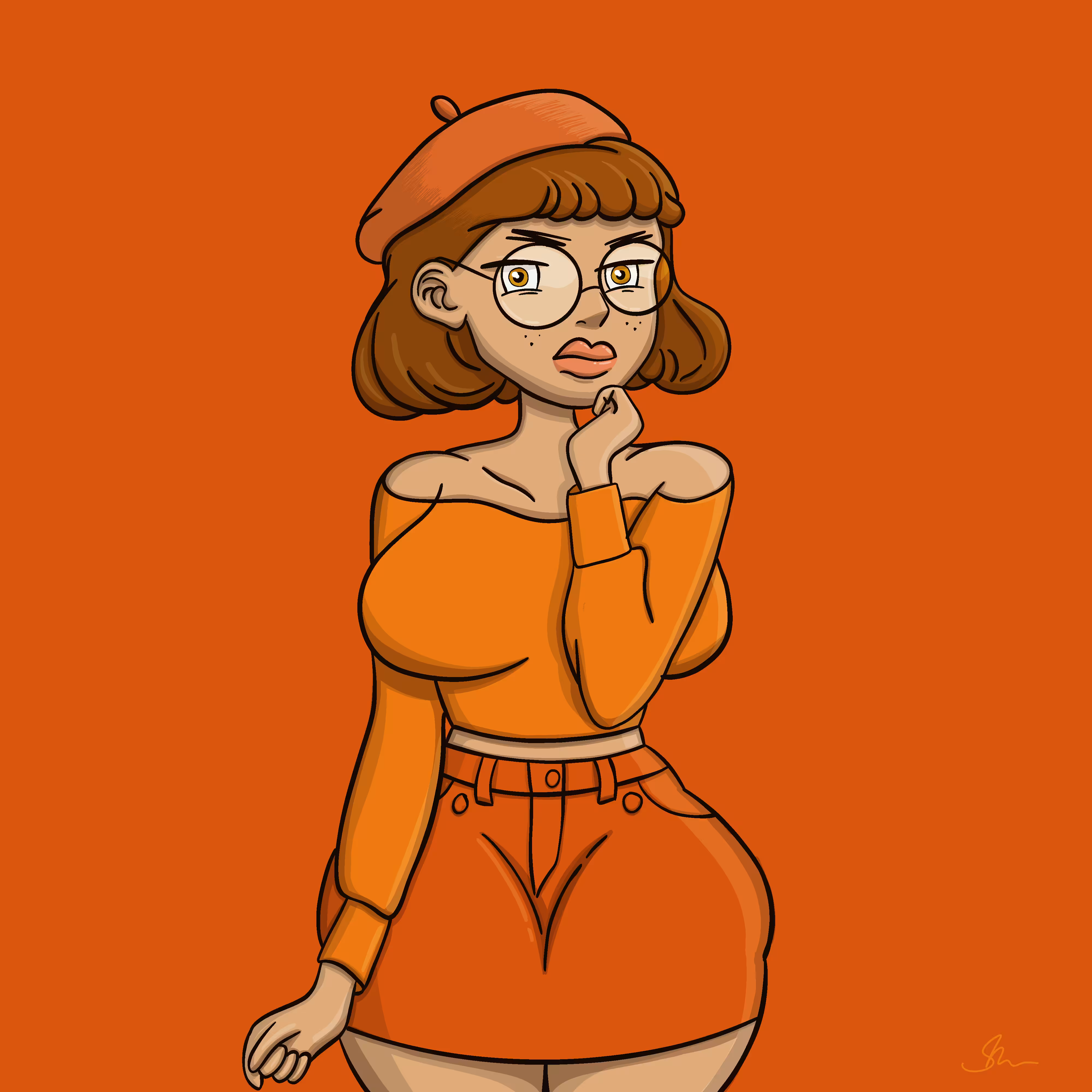 Orange Velma