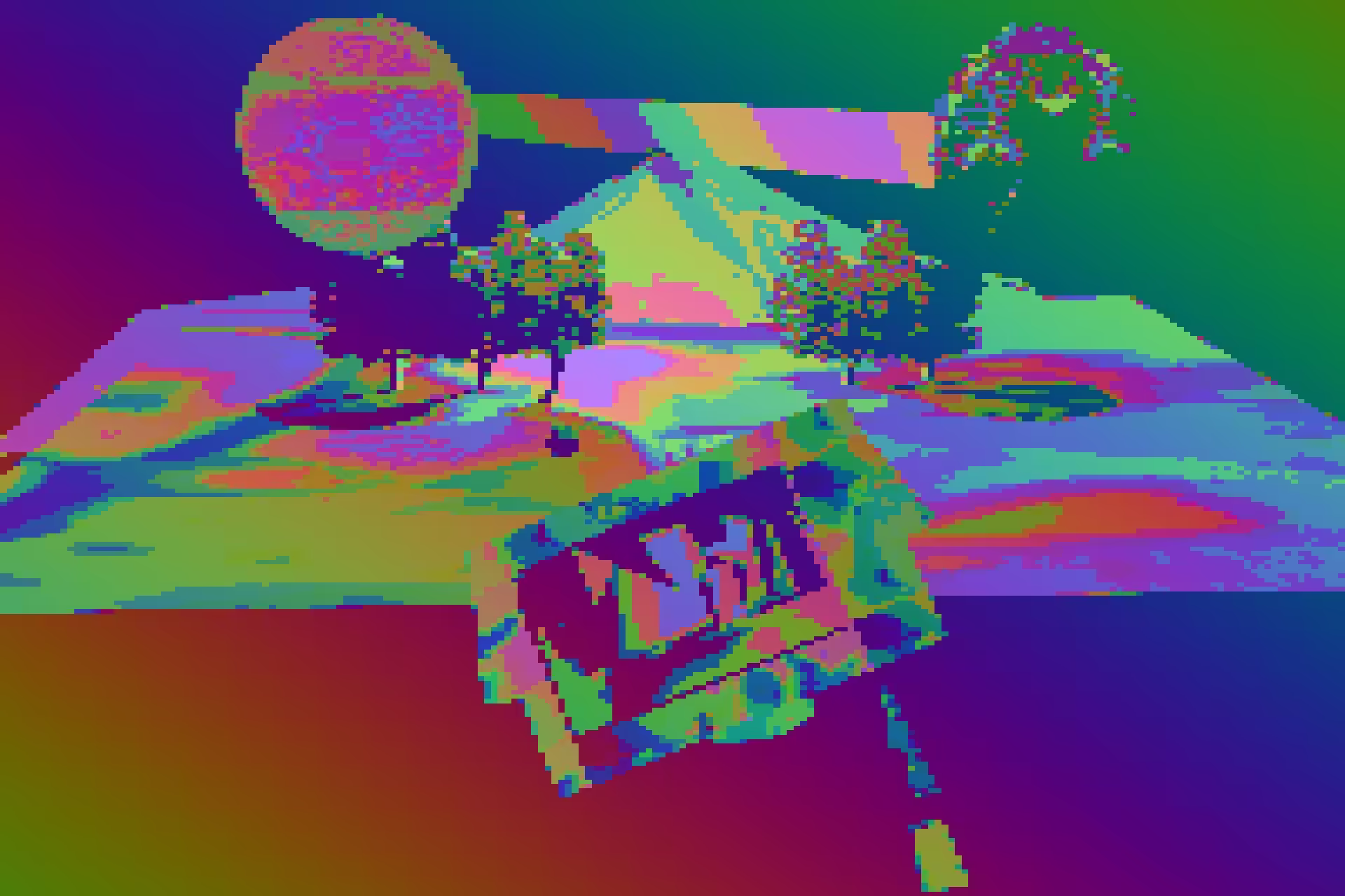 Communication Between Spherical Bodies Above Teia Mountain
