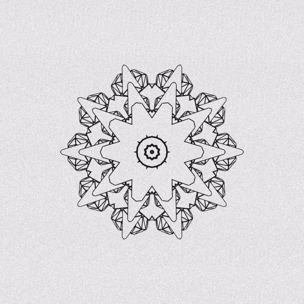 Monochrome Kaleido #187