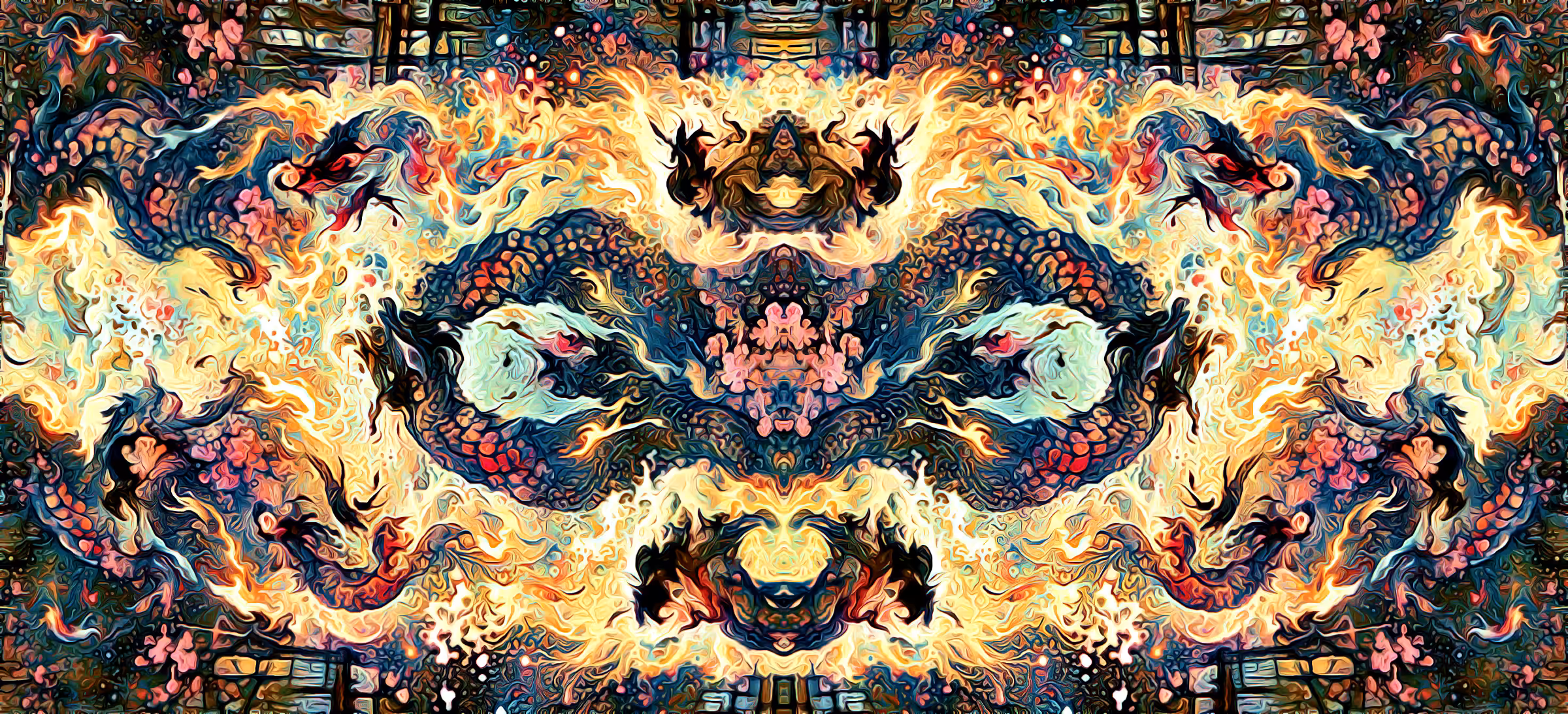 Cherry Blossom Ouroboros