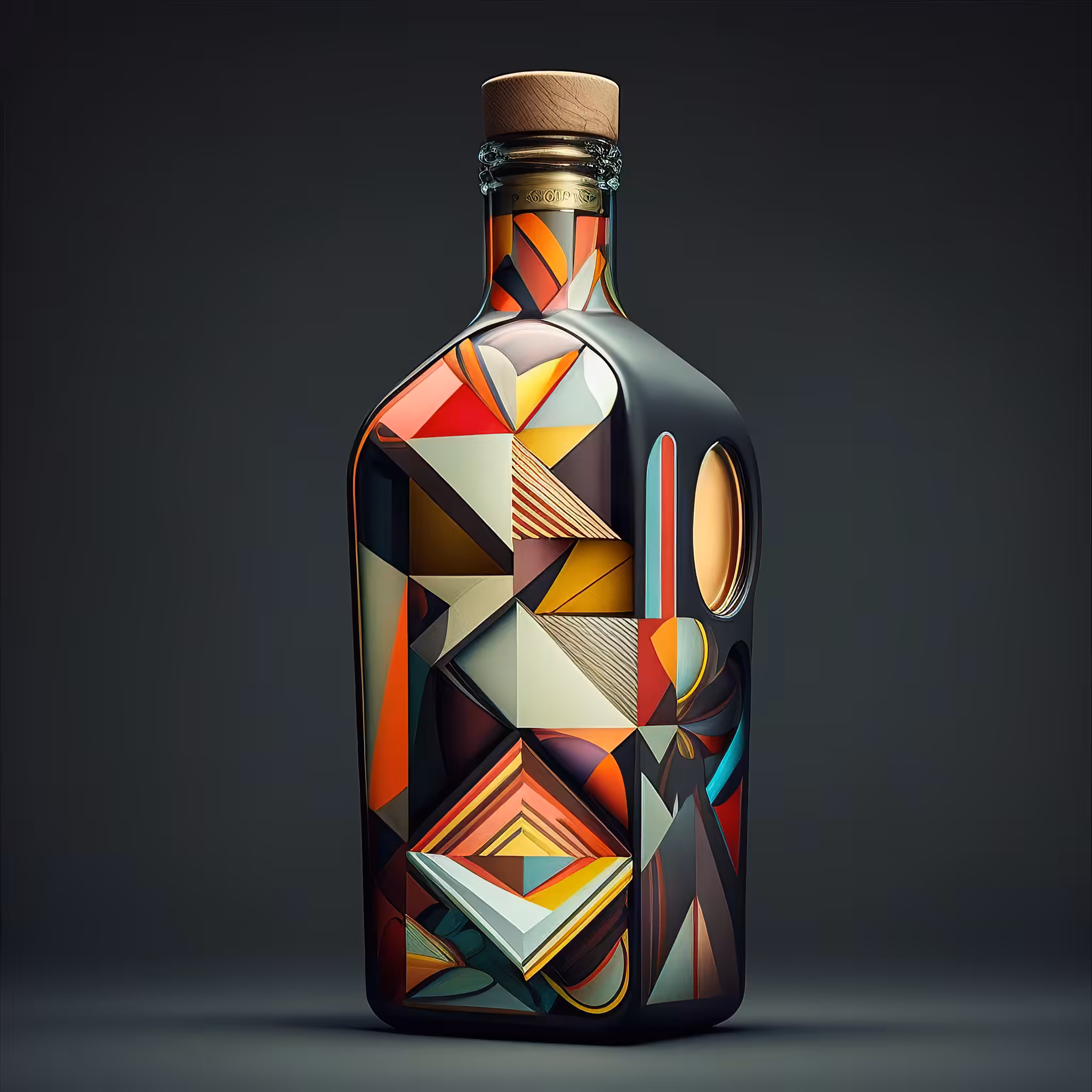 Bauhaus Bottle #7