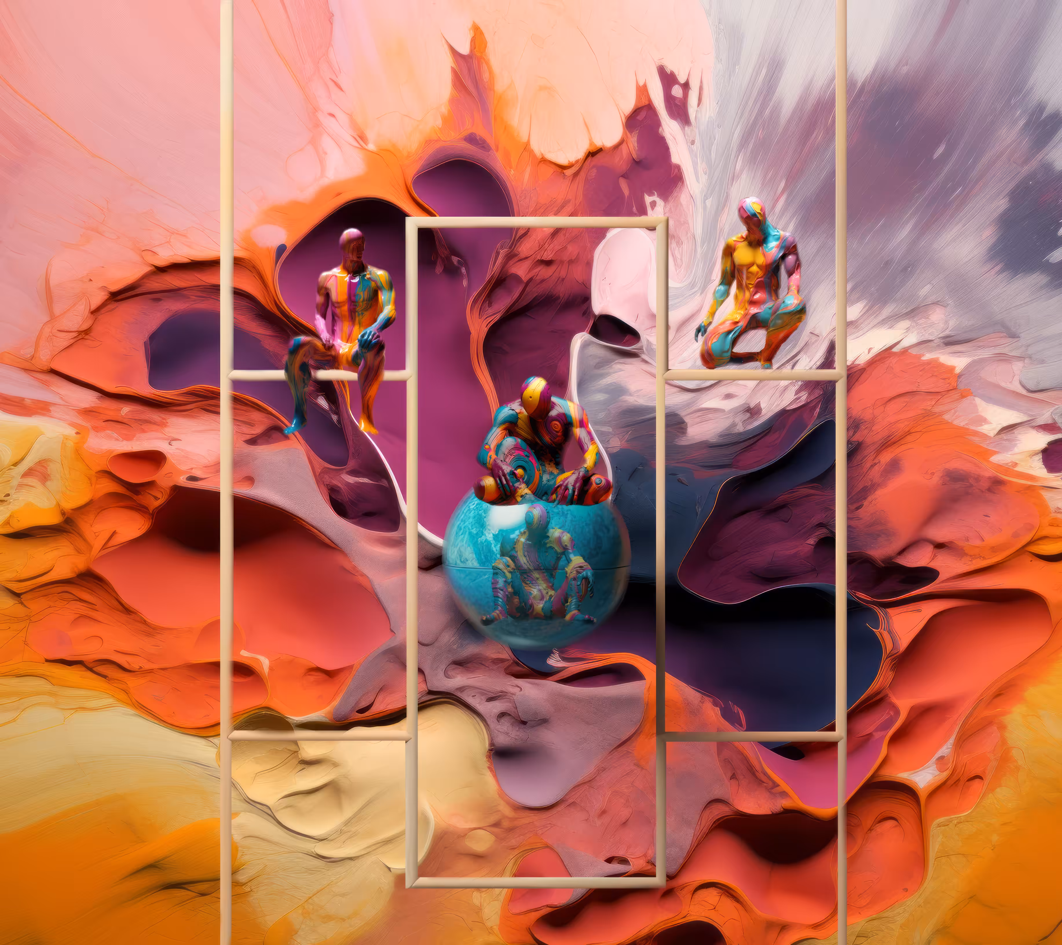 Colourful Explorations: God(s)