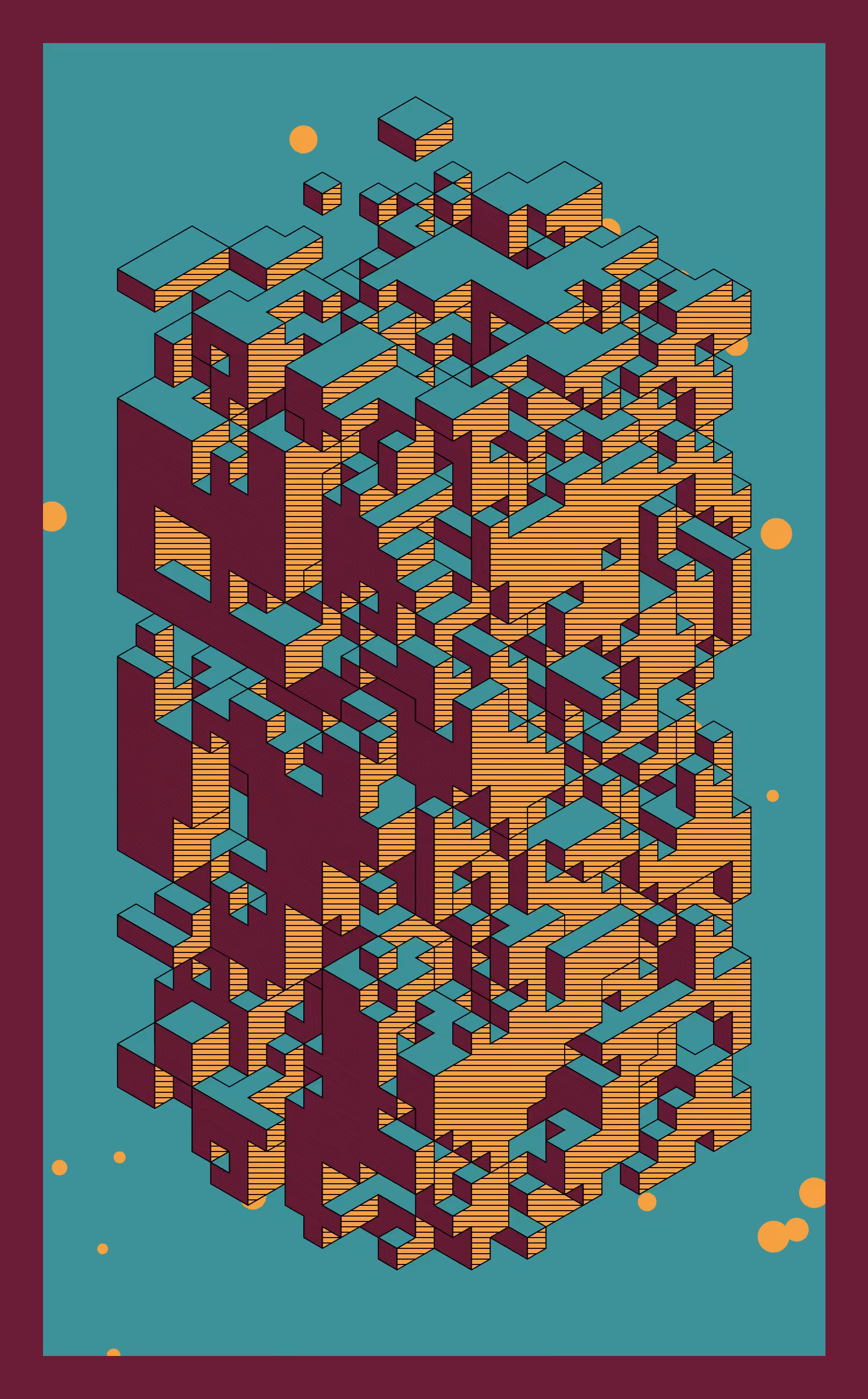 Corroding Cubes #72
