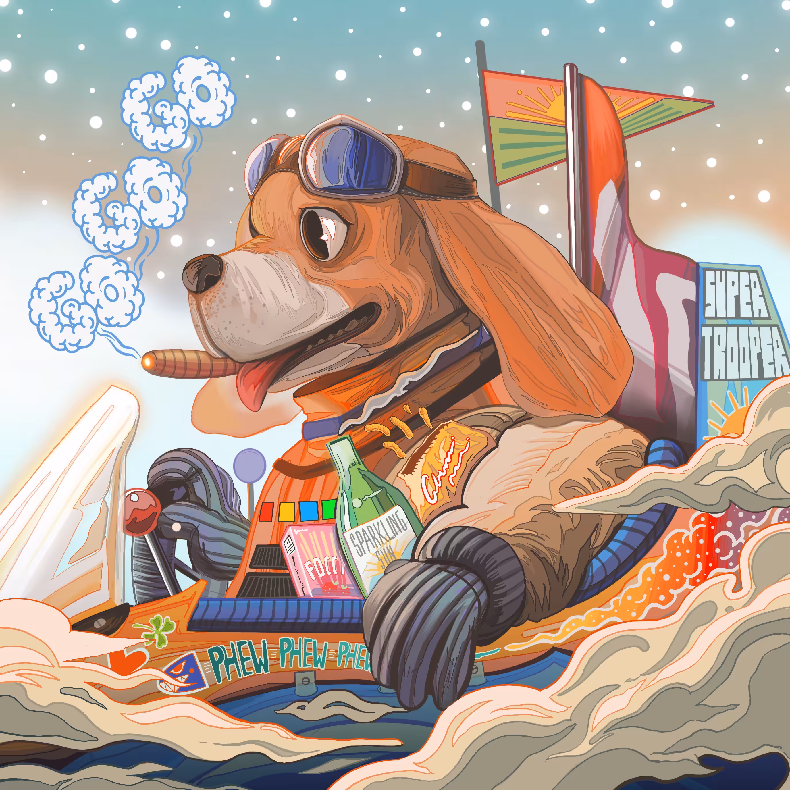 Flying Beagle