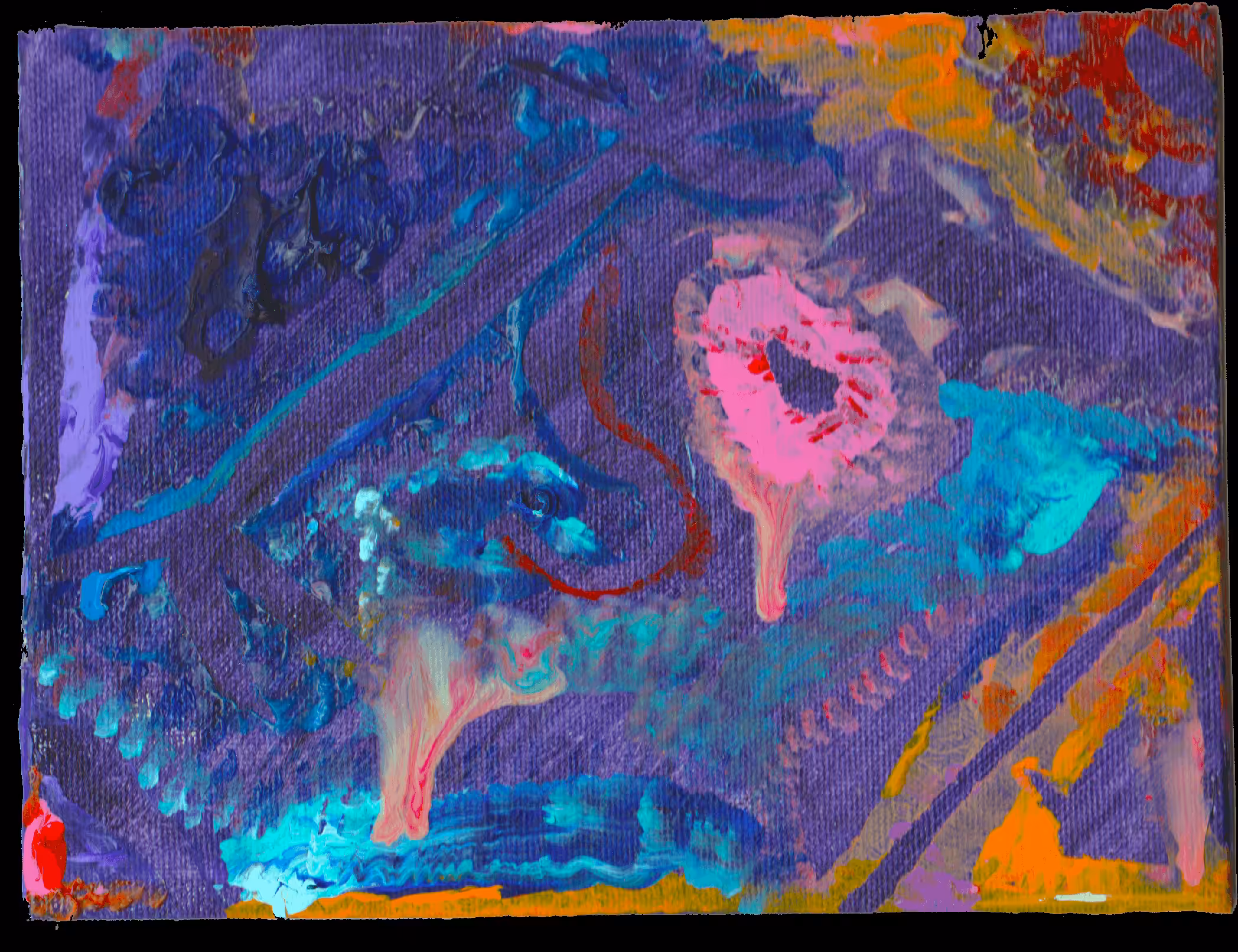 Ziggy Acrylics ~ (Purple Slime)