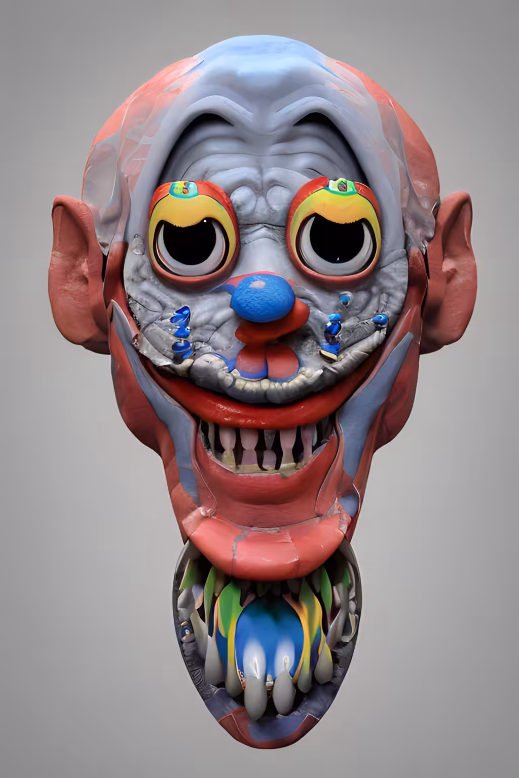 Distorted Faces: Distorted Face #24