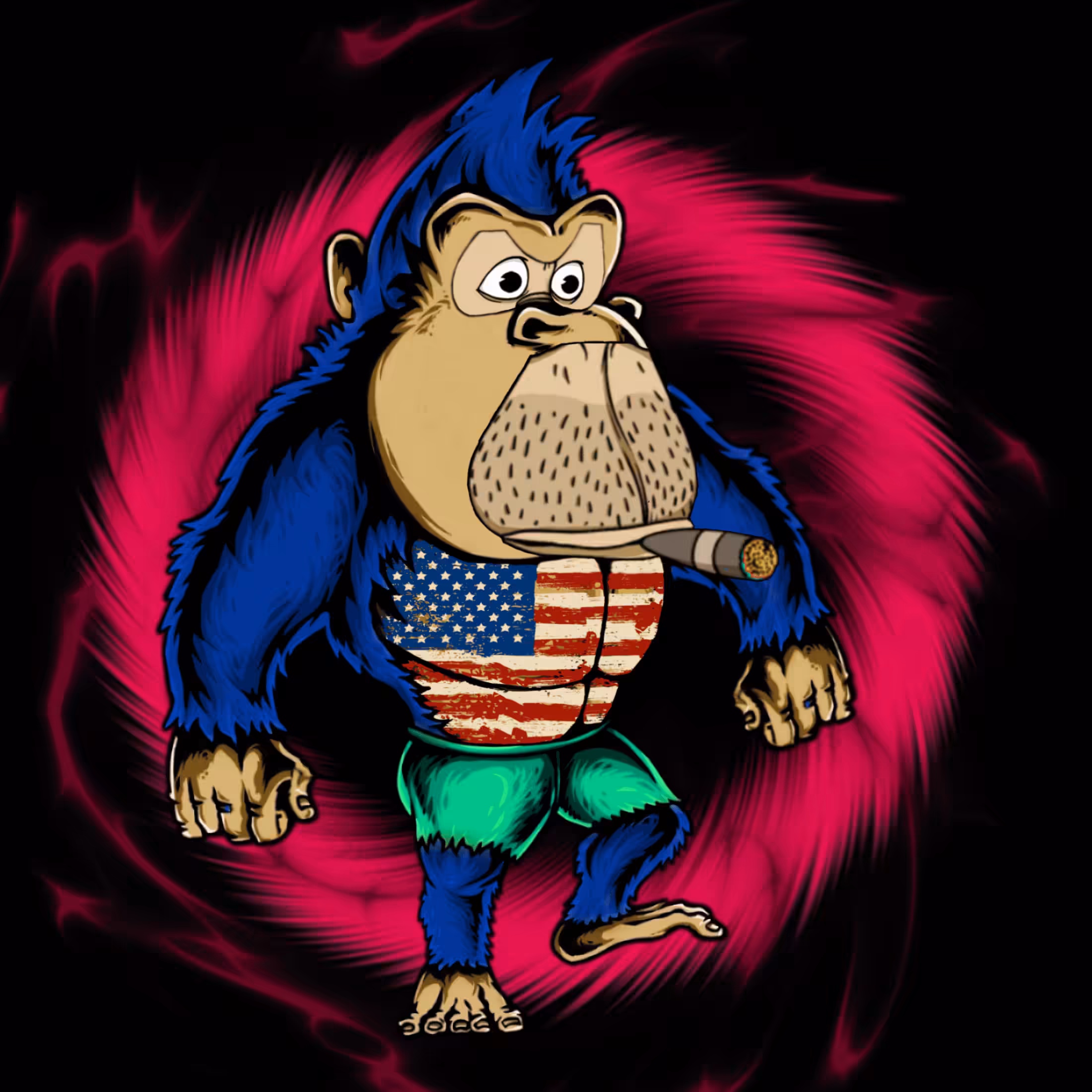 Hip Ass Ape #92