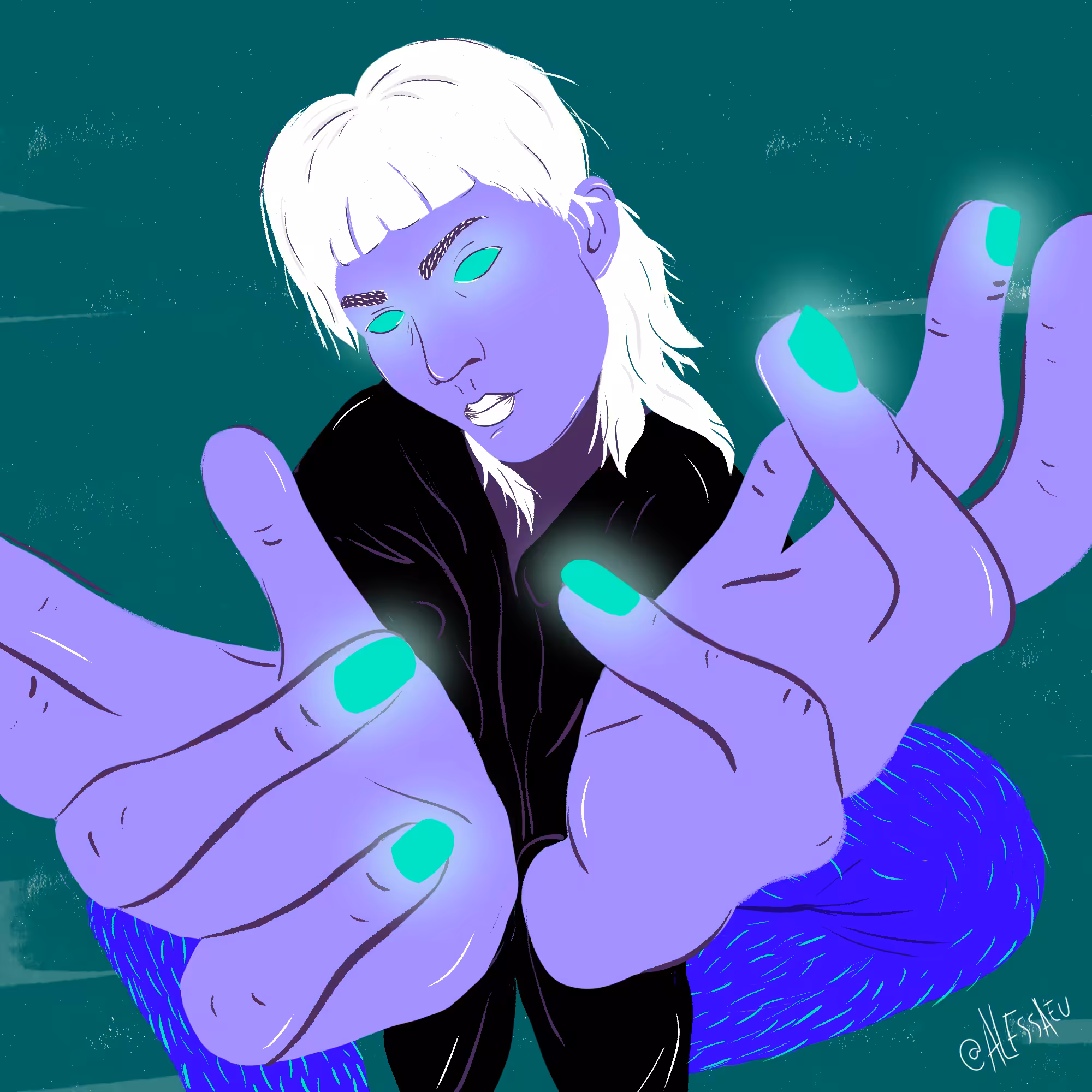 all the power in my hands