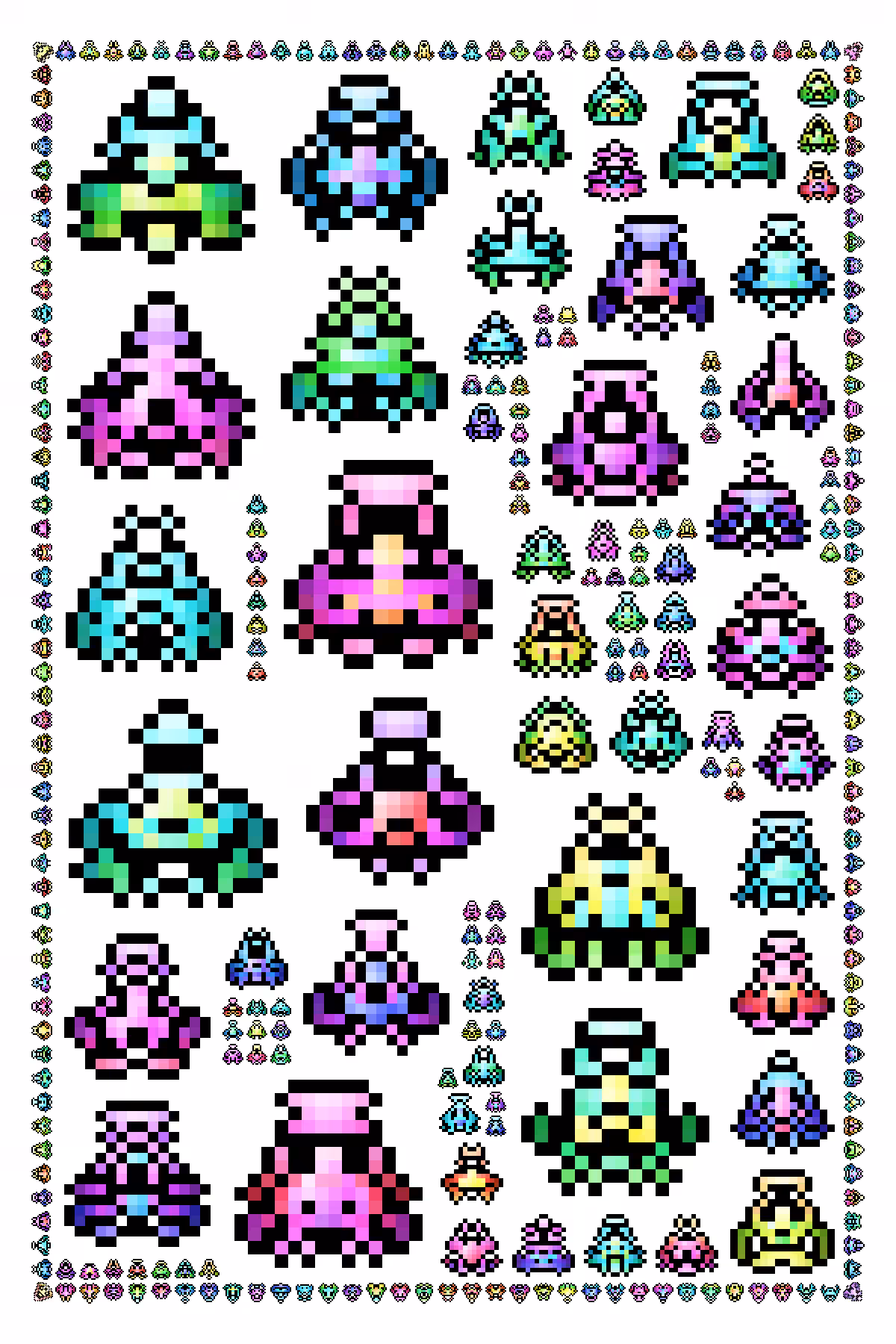 Pixel Spaceships #32